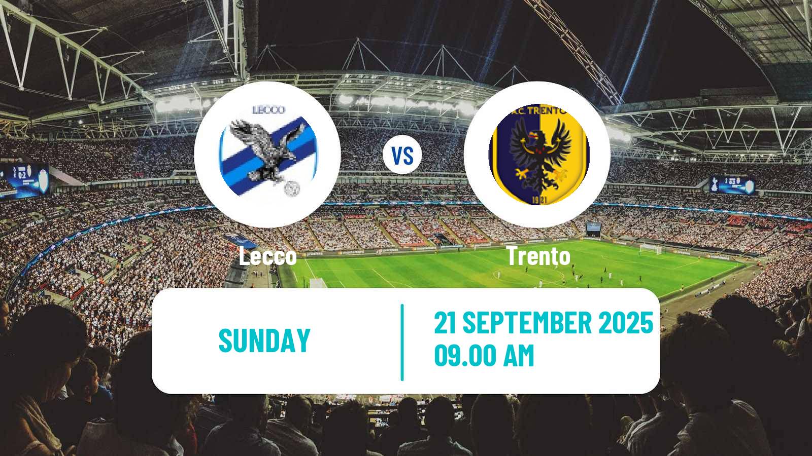 Soccer Italian Serie C Group A Lecco - Trento
