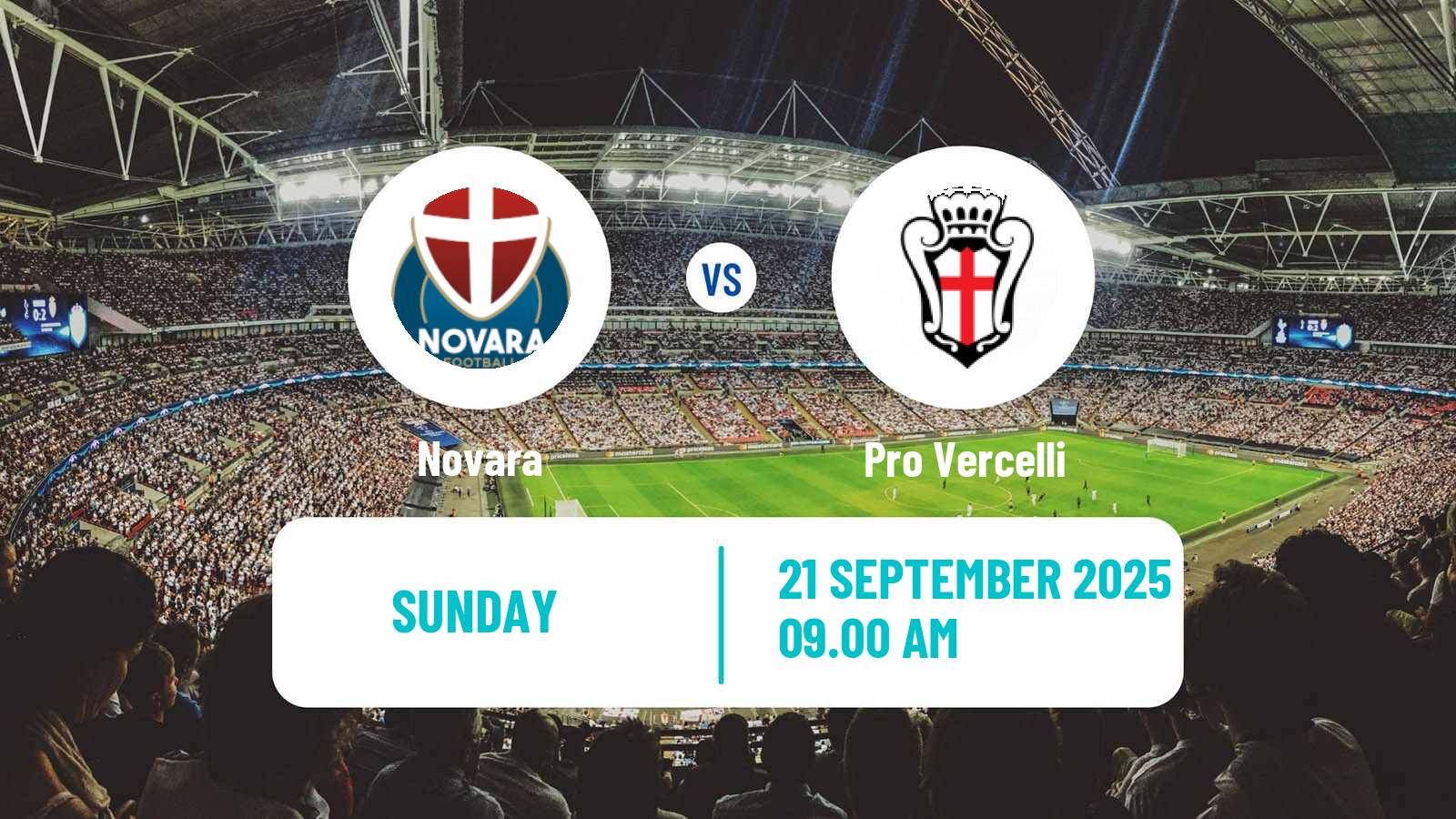 Soccer Italian Serie C Group A Novara - Pro Vercelli