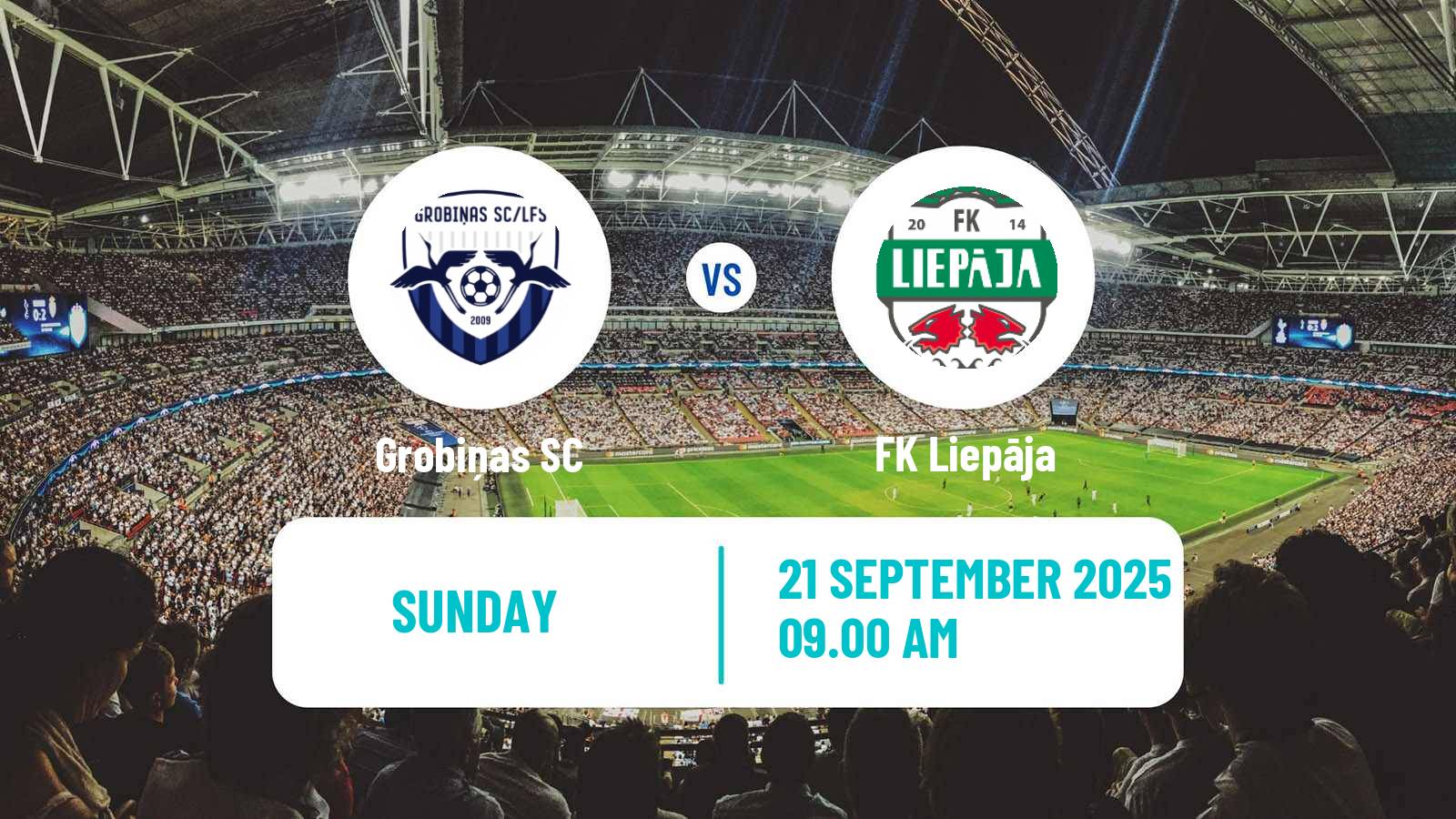 Soccer Latvian Virsliga Grobiņa - Liepāja