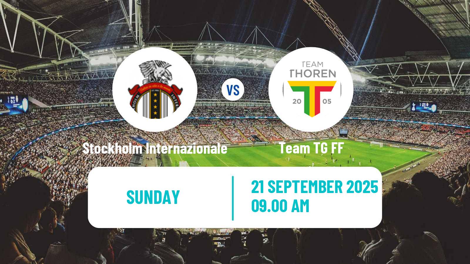 Soccer Swedish Division 1 Norra Stockholm Internazionale - Team TG