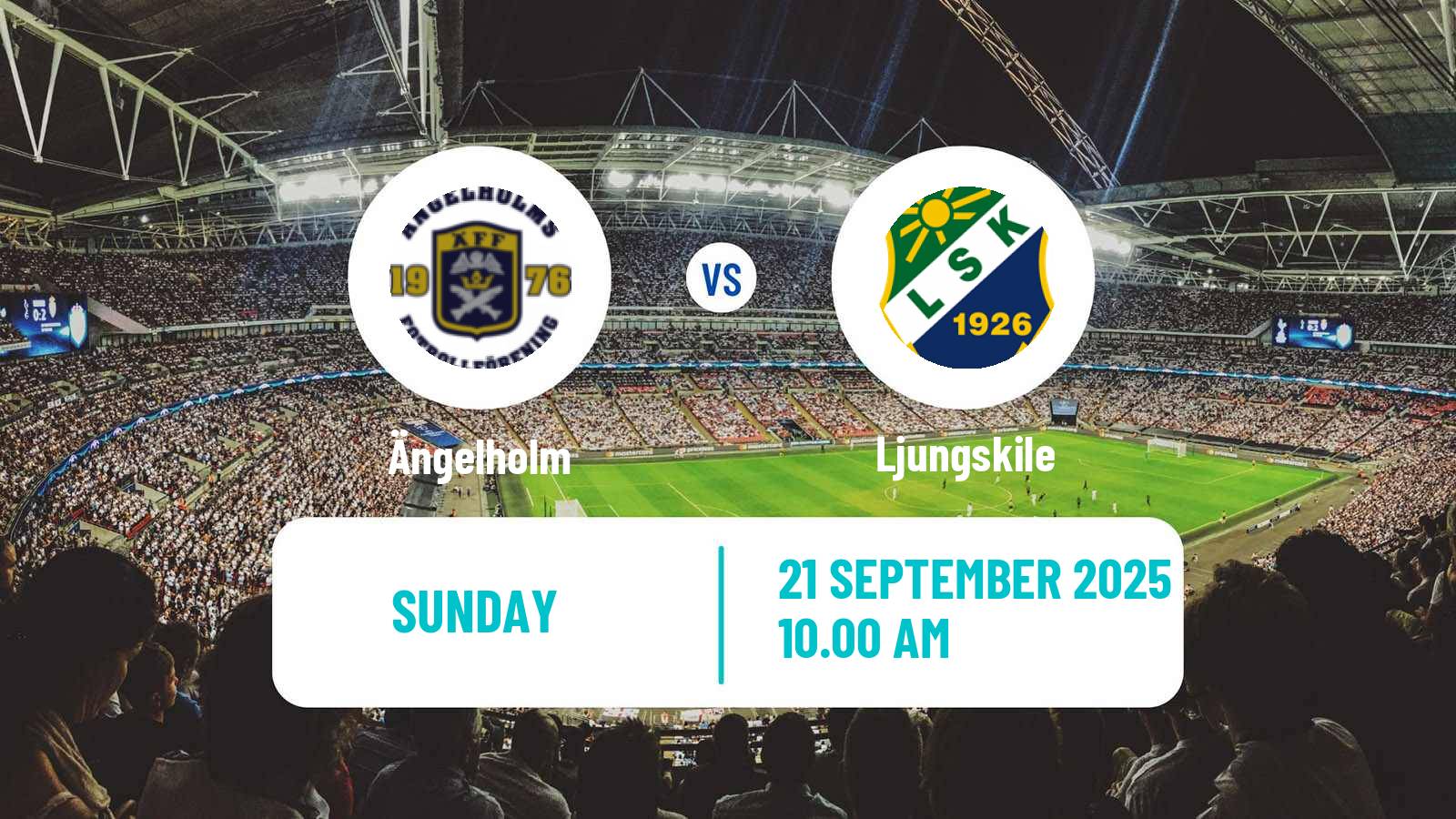 Soccer Swedish Division 1 Södra Ängelholm - Ljungskile