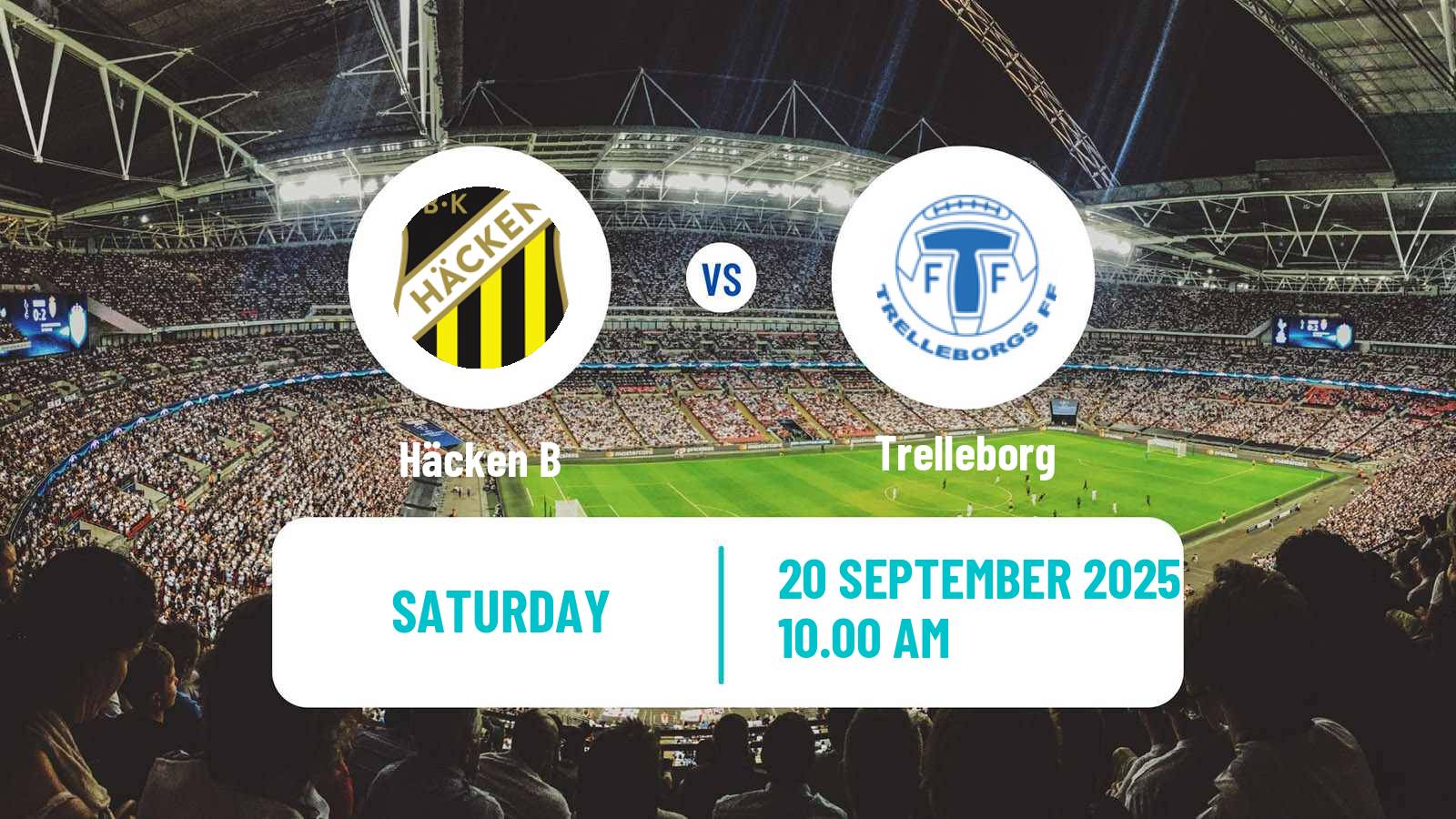 Soccer Swedish Elitettan Women Häcken B - Trelleborg