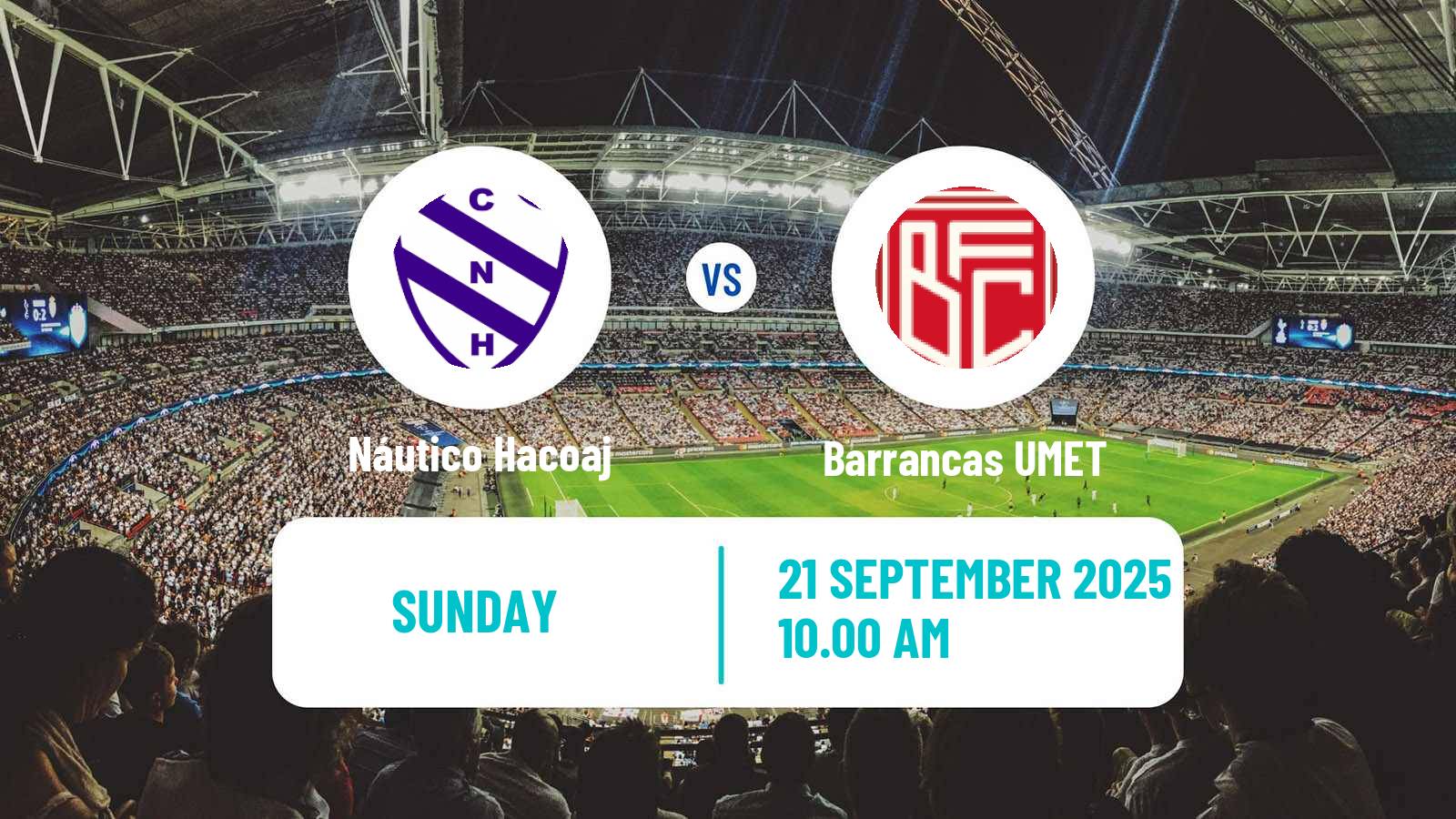 Soccer Argentinian Torneo Promocional Amateur Náutico Hacoaj - Barrancas UMET
