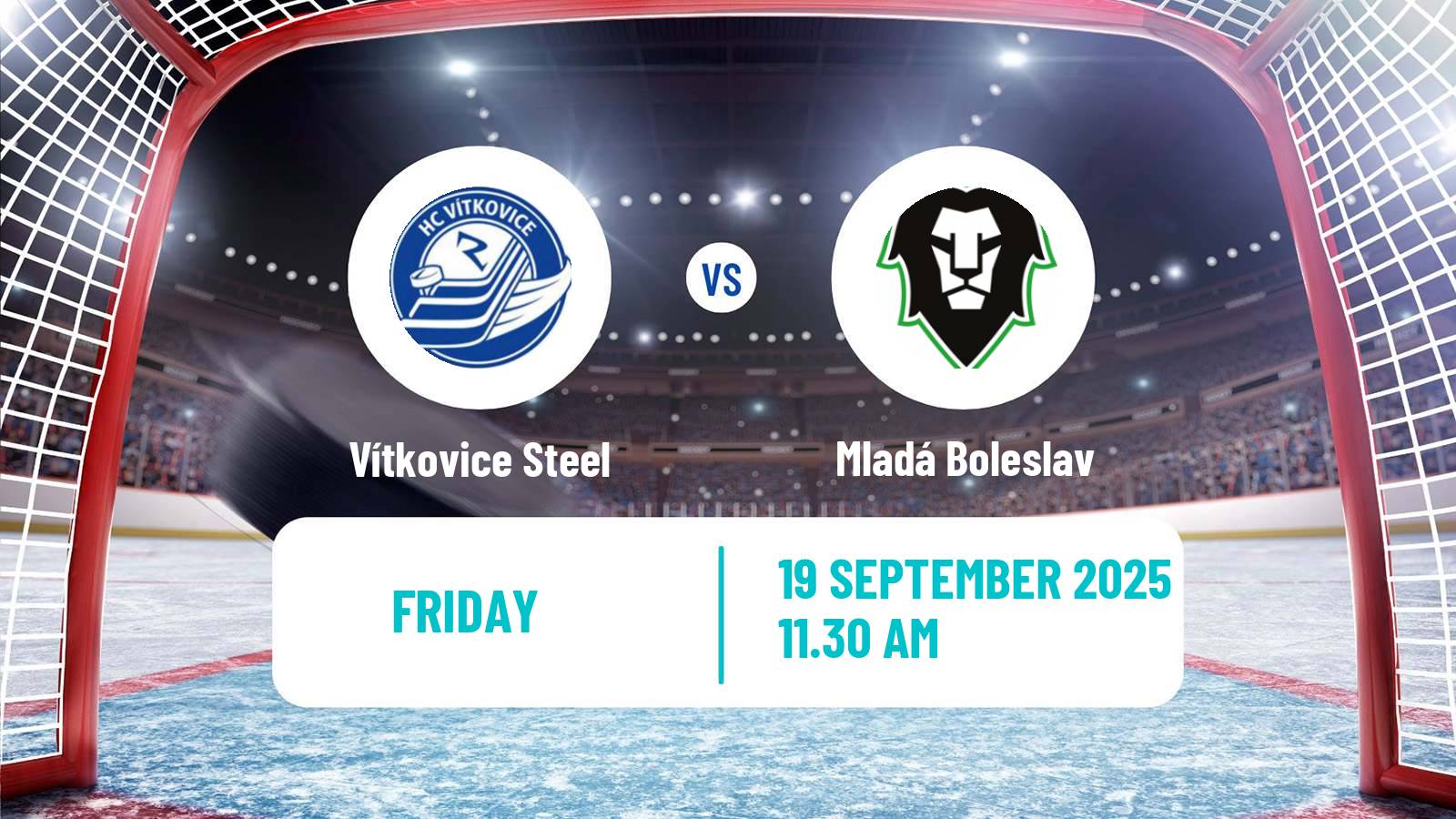 Hockey Czech Extraliga Vítkovice Steel - Mladá Boleslav