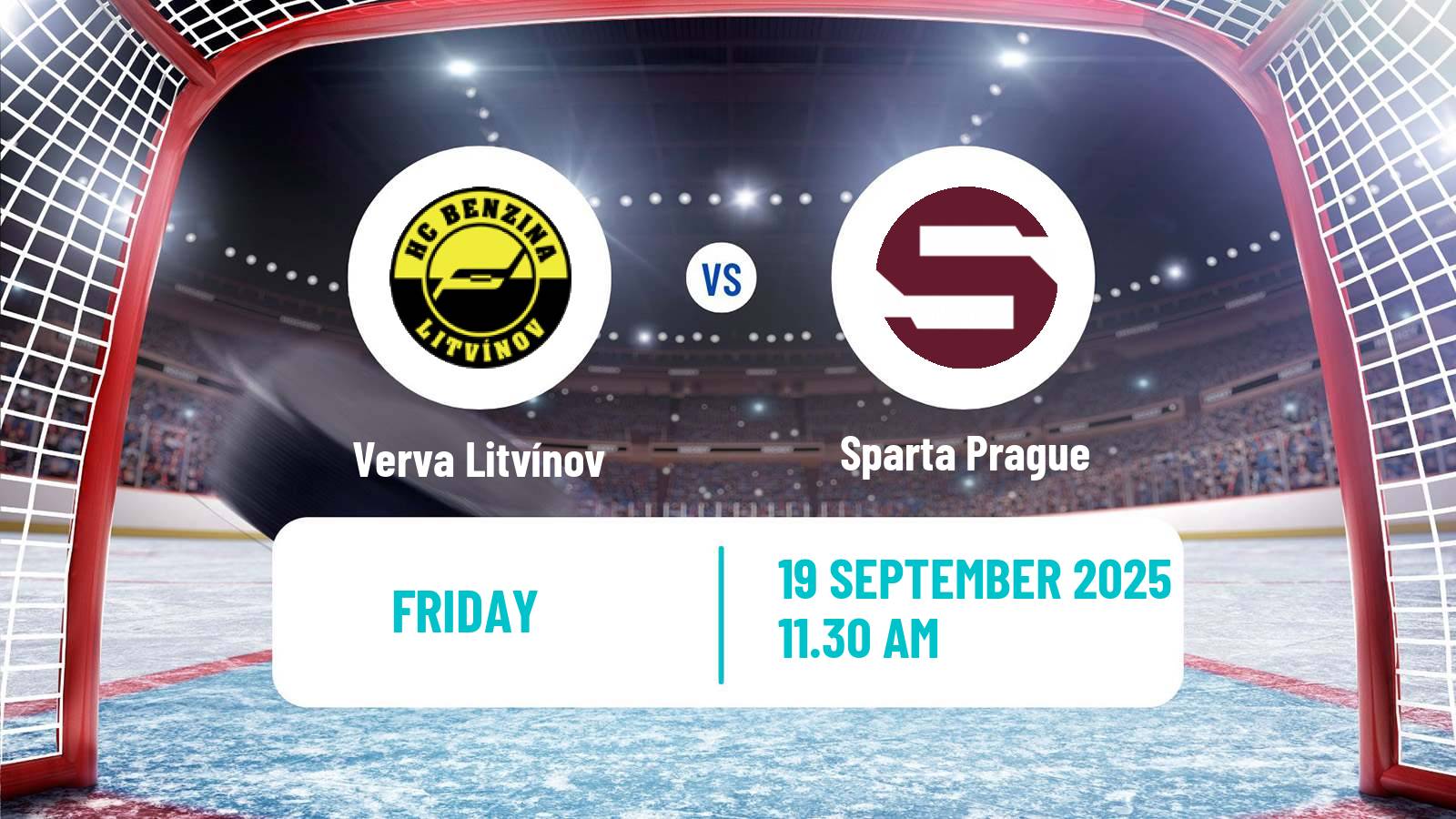 Hockey Czech Extraliga Verva Litvínov - Sparta Prague