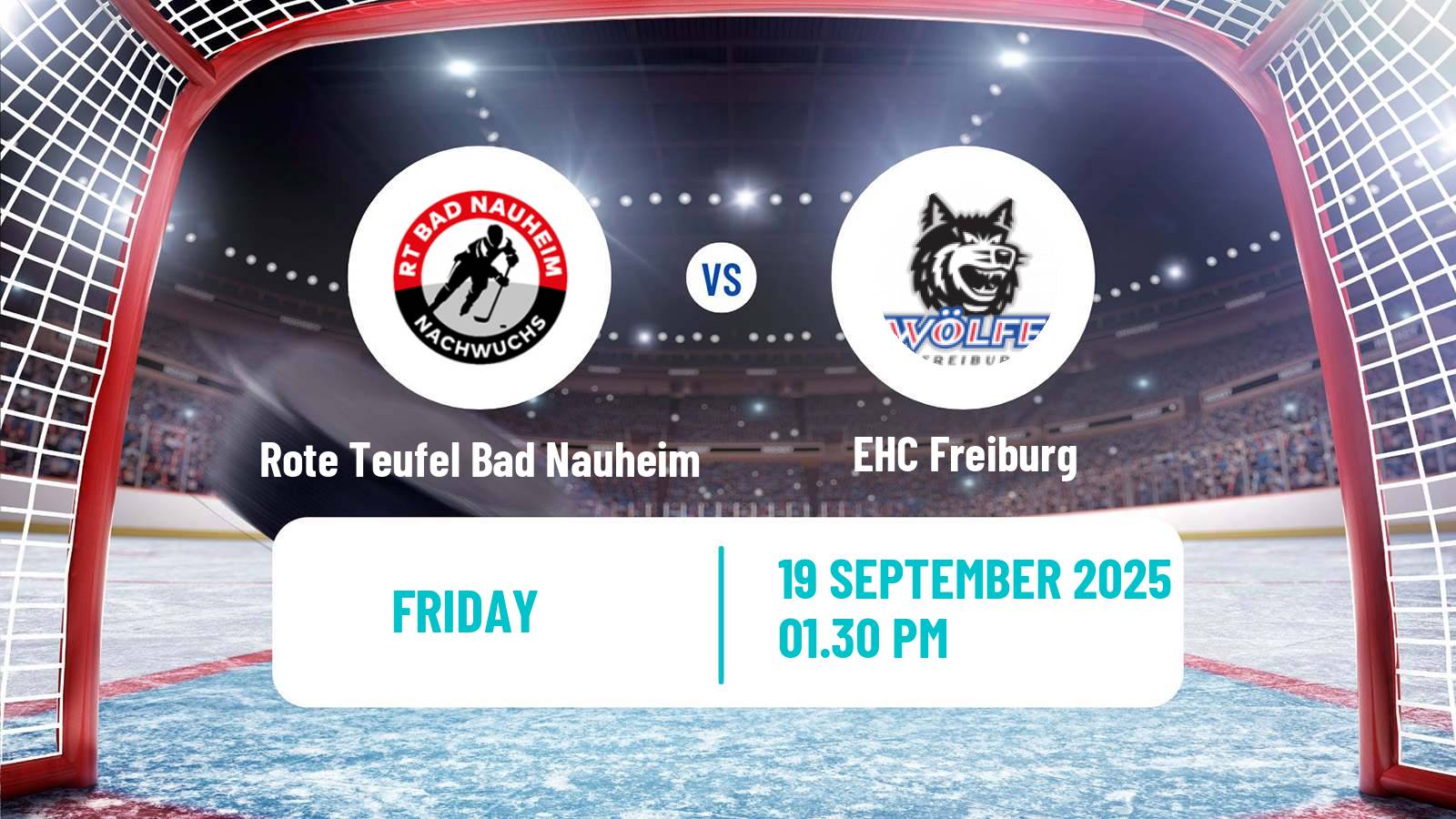 Hockey German DEL2 Rote Teufel Bad Nauheim - EHC Freiburg