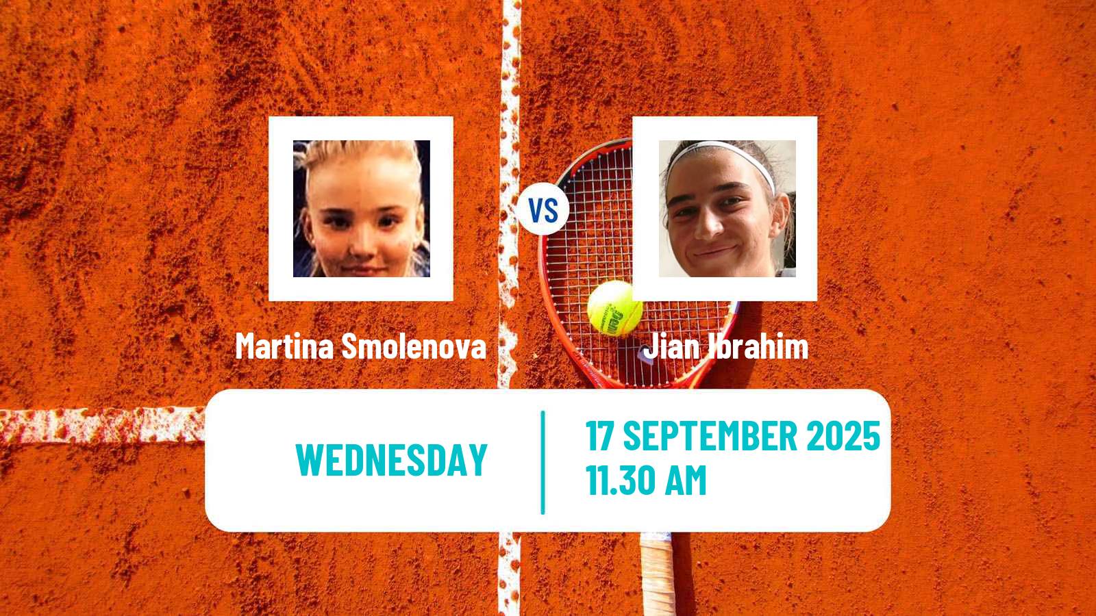 Tennis ITF W15 Hurghada 3 Women Martina Smolenova - Jian Ibrahim