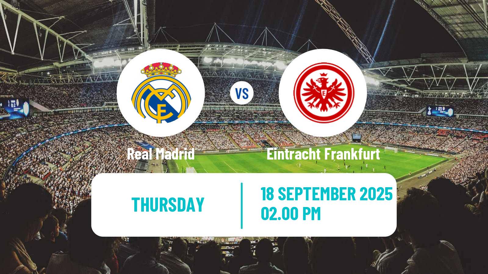 Soccer UEFA Champions League Women Real Madrid - Eintracht Frankfurt