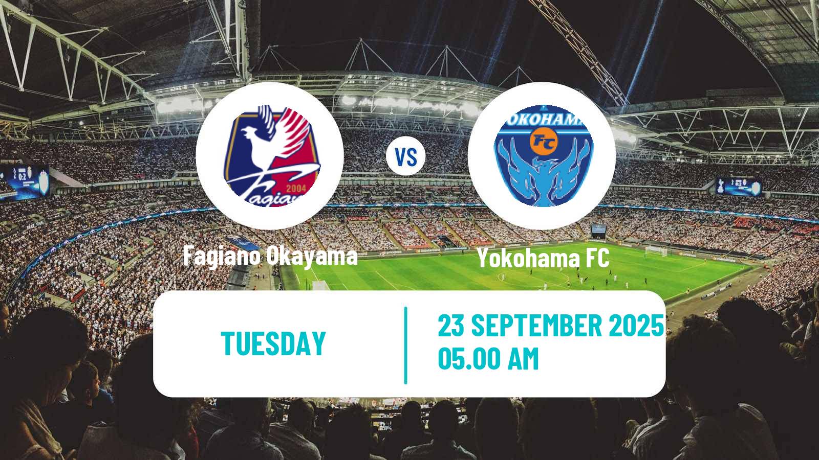 Soccer Japan J1 League Fagiano Okayama - Yokohama FC