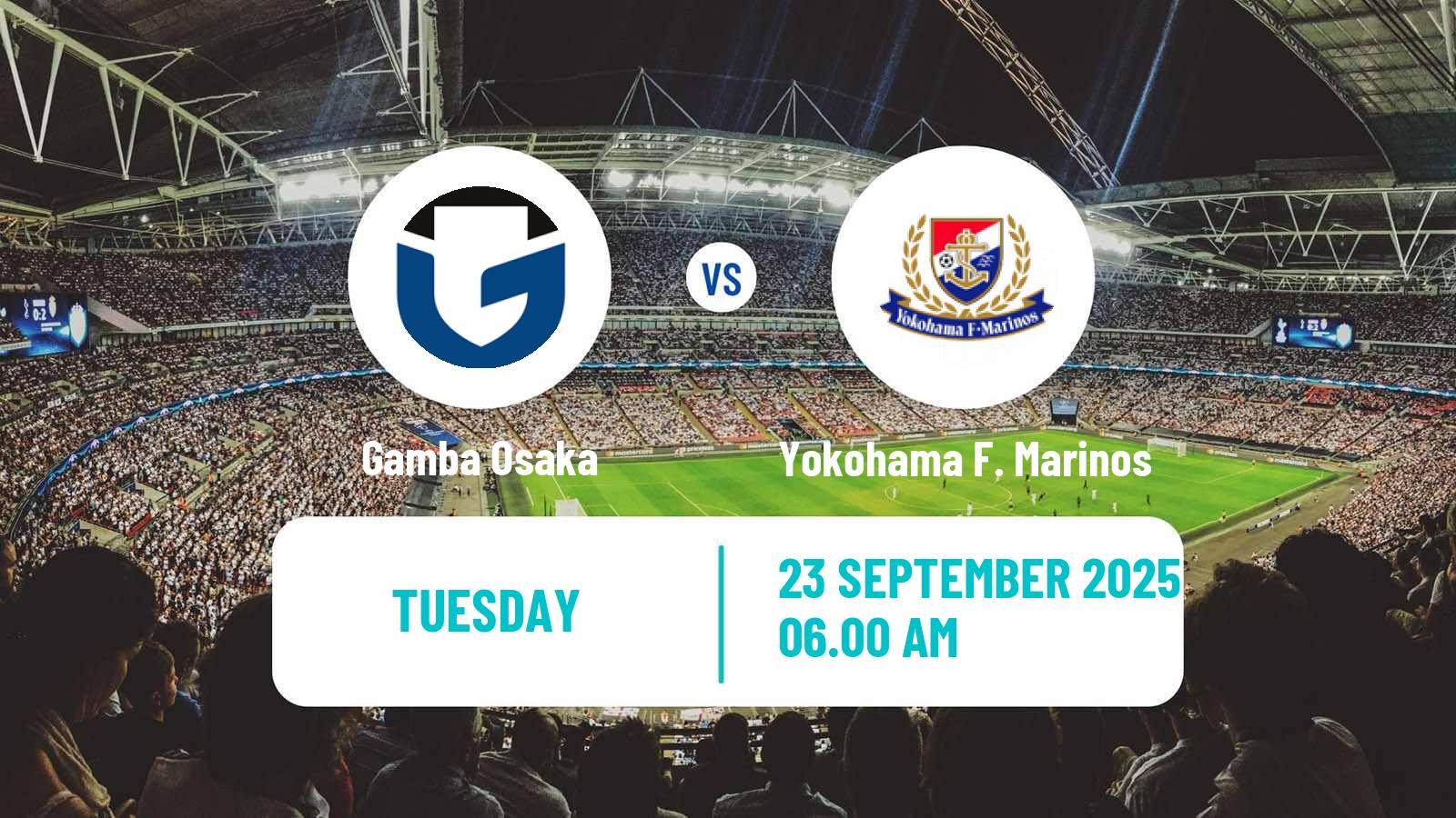 Soccer Japan J1 League Gamba Osaka - Yokohama F. Marinos
