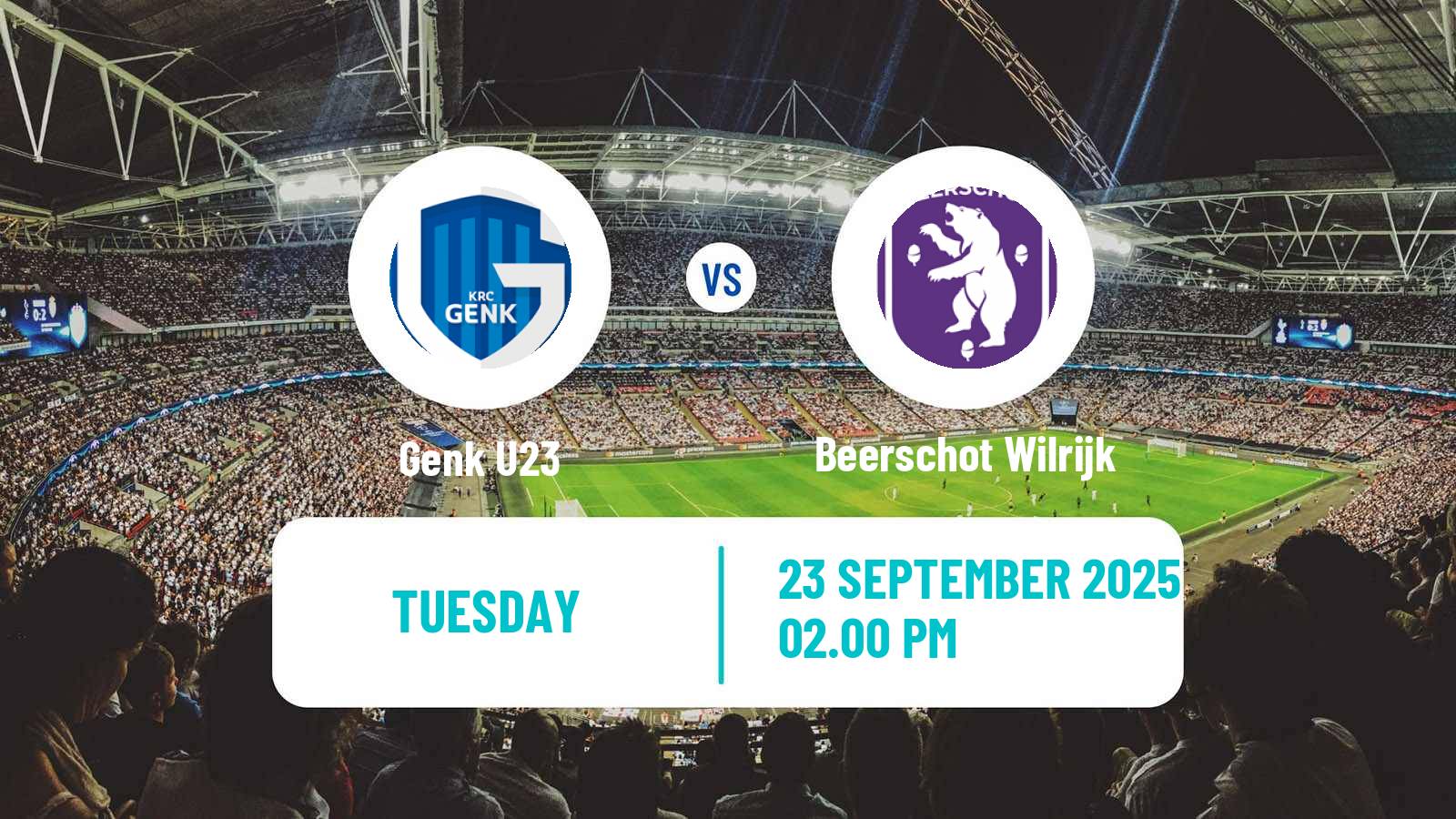 Soccer Belgian Сhallenger Pro League Genk U23 - Beerschot Wilrijk