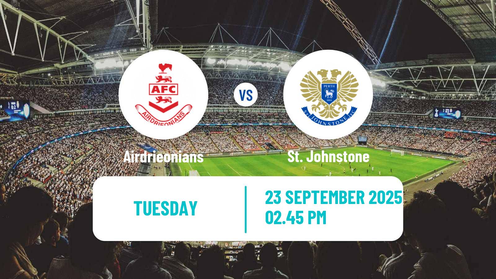 Soccer Scottish Football Championship Airdrieonians - St. Johnstone