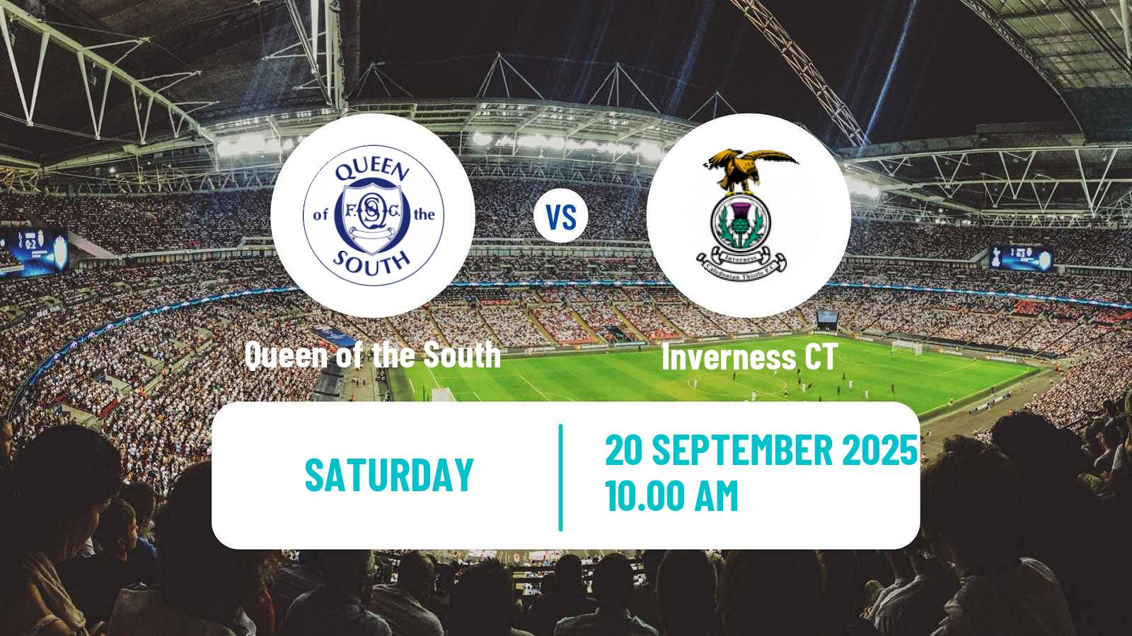 Soccer Scottish League One Queen of the South - Inverness