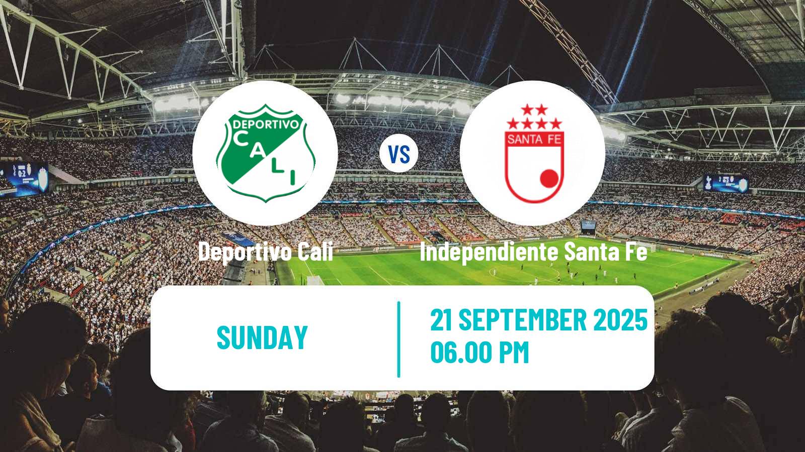 Soccer Colombian Liga Women Deportivo Cali - Independiente Santa Fe