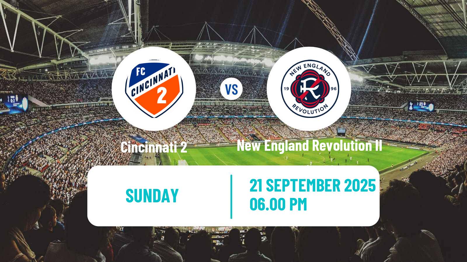 Soccer MLS Next Pro Cincinnati 2 - New England Revolution II