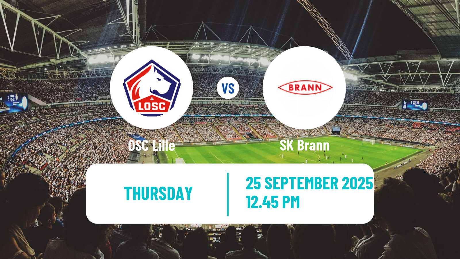 Soccer UEFA Europa League Lille - Brann