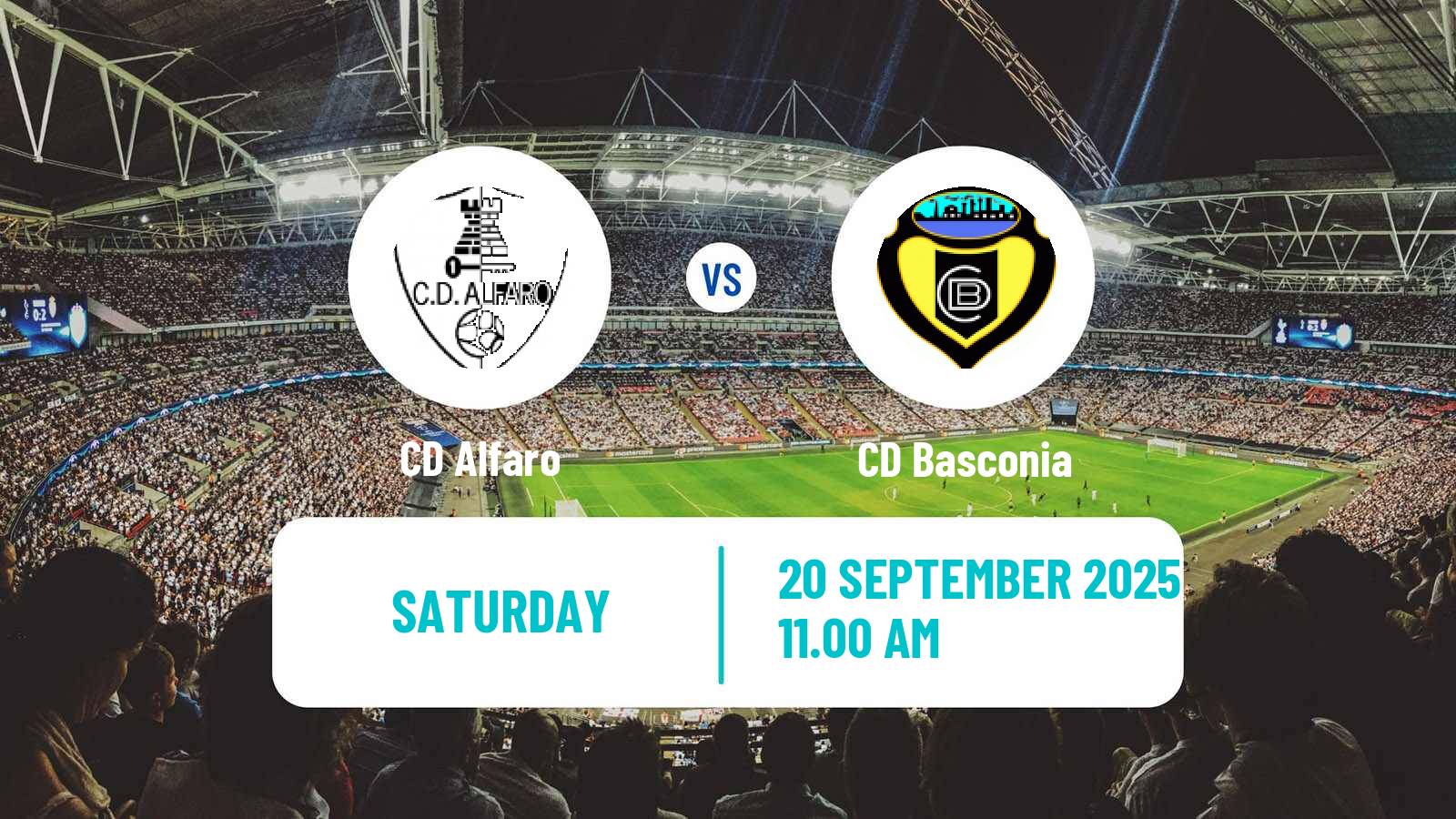 Soccer Spanish Segunda RFEF - Group 2 Alfaro - Basconia
