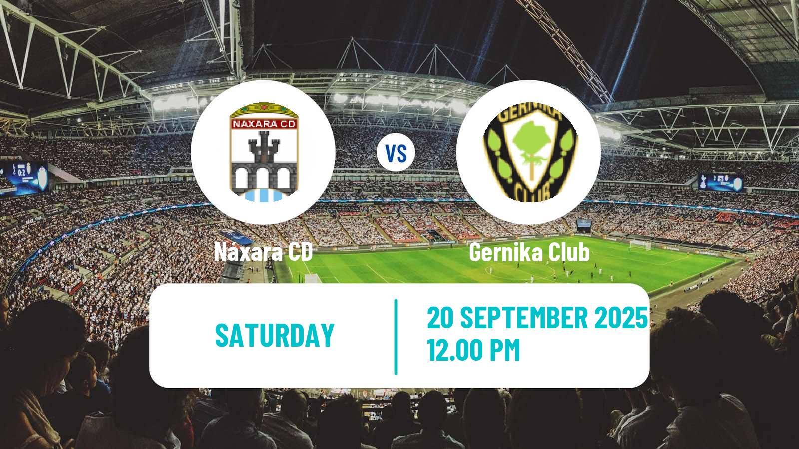 Soccer Spanish Segunda RFEF - Group 2 Náxara - Gernika