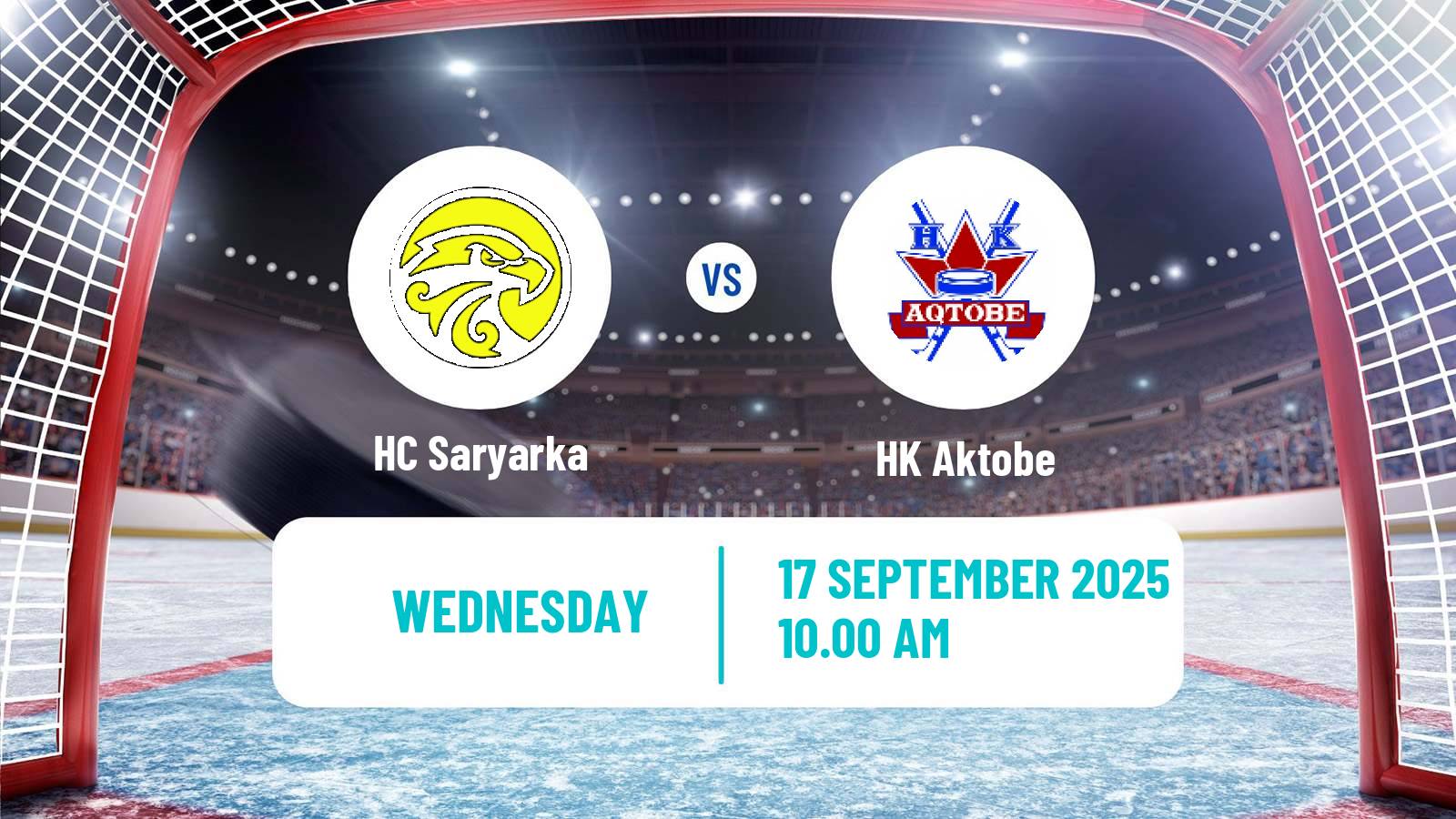 Hockey Kazakh Ice Hockey Championship Saryarka - Aktobe