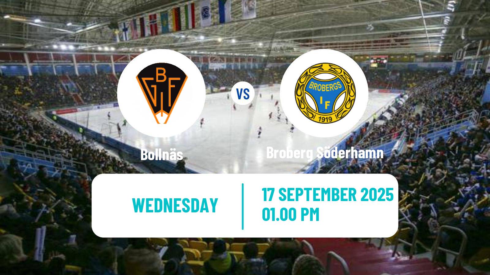 Bandy Svenska Cupen Bandy Bollnäs - Broberg Söderhamn