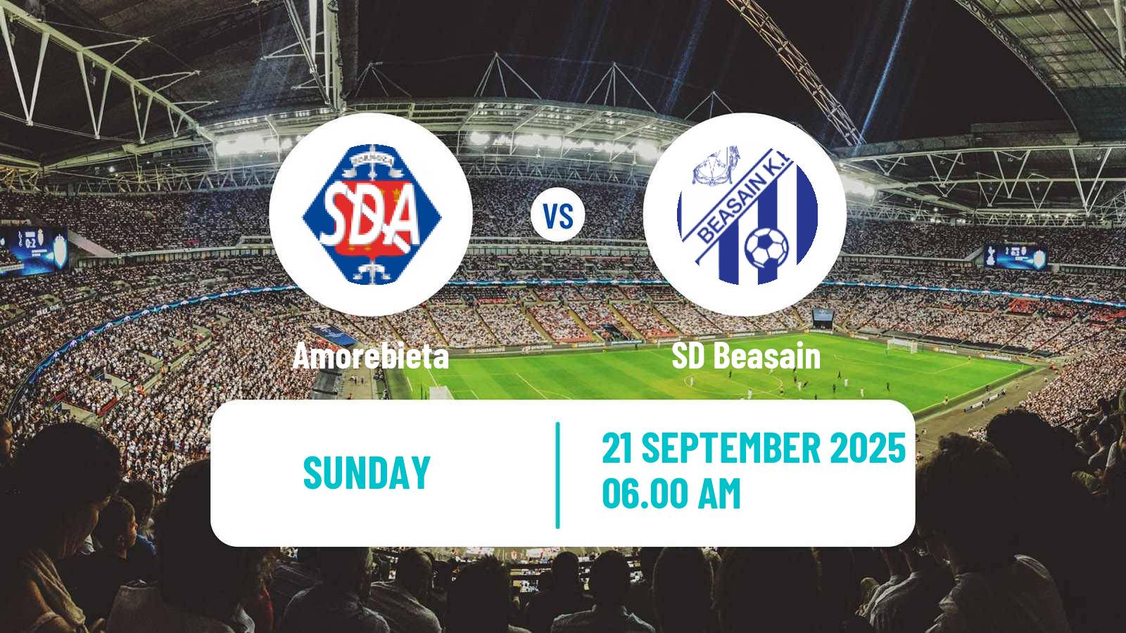 Soccer Spanish Segunda RFEF - Group 2 Amorebieta - Beasain