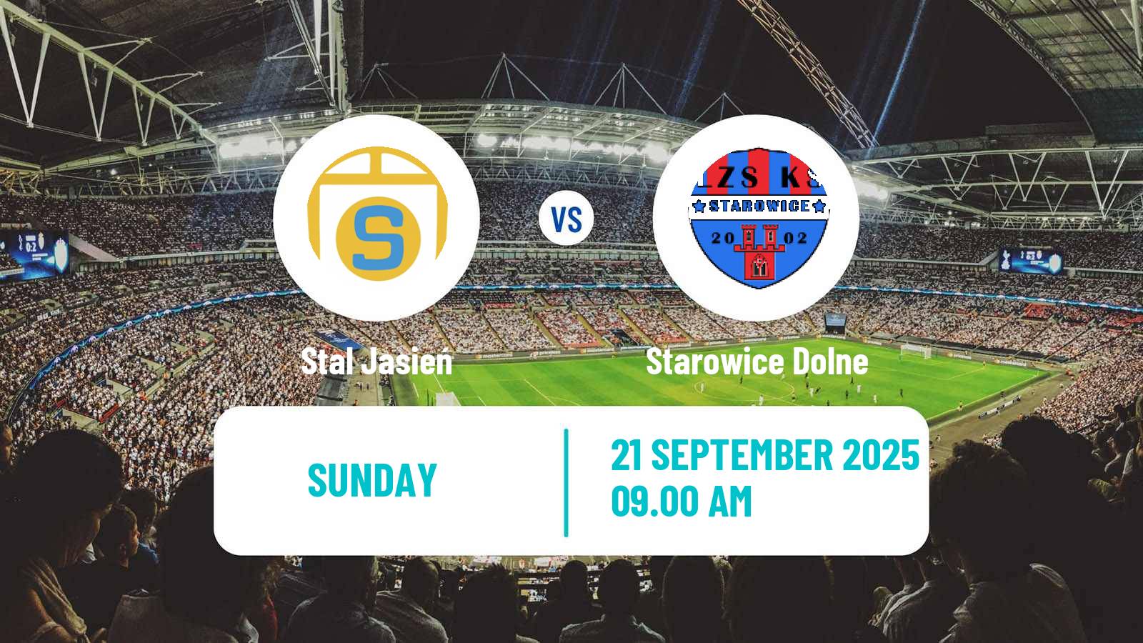 Soccer Polish Division 3 - Group III Stal Jasień - Starowice Dolne