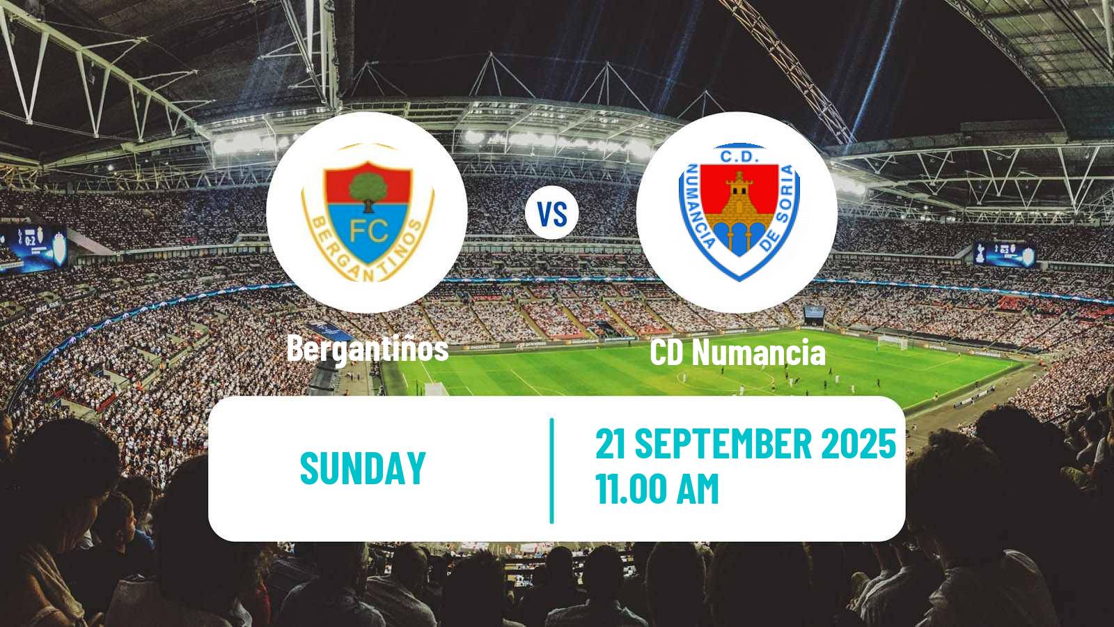 Soccer Spanish Segunda RFEF - Group 1 Bergantiños - Numancia