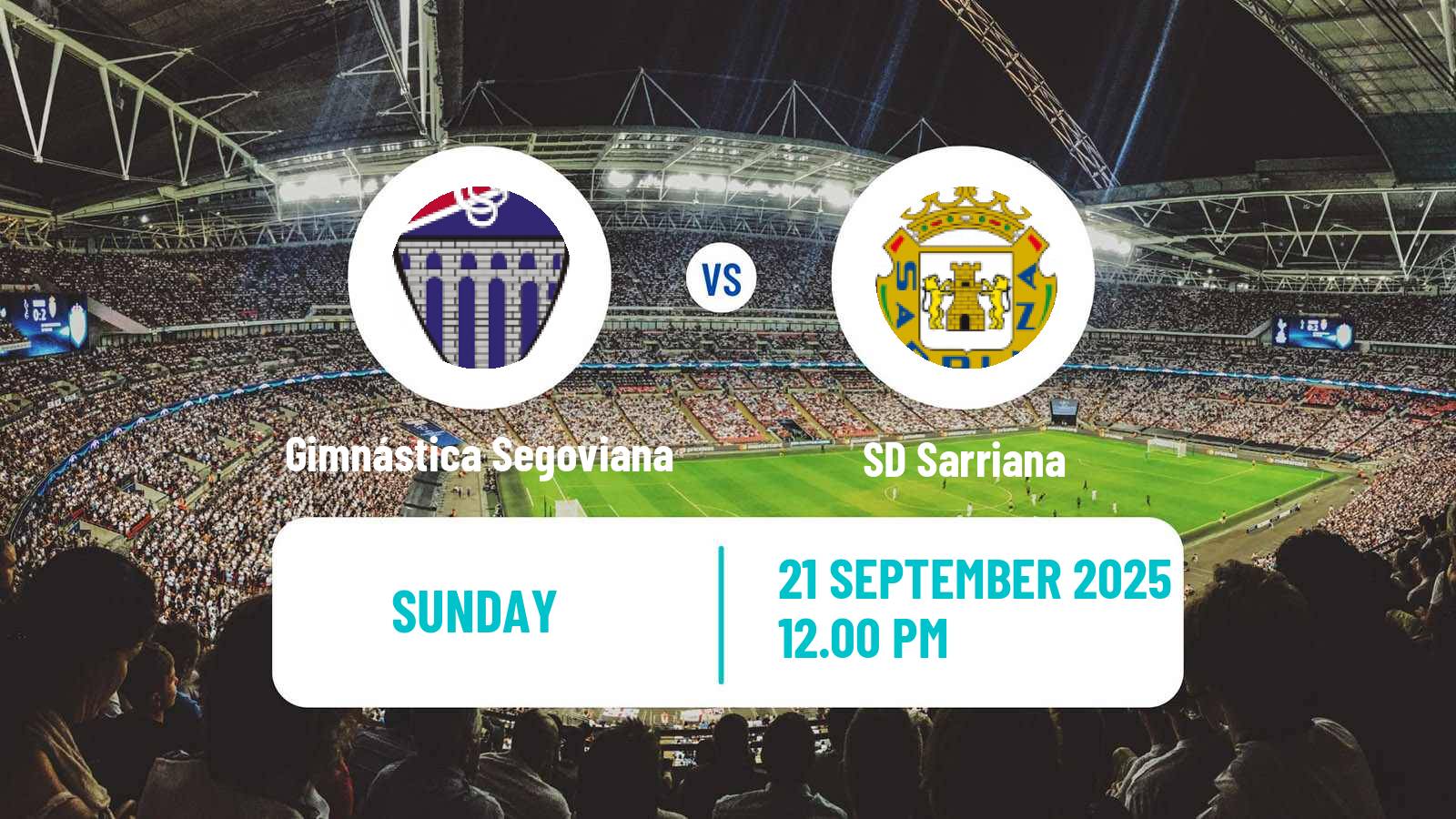 Soccer Spanish Segunda RFEF - Group 1 Gimnástica Segoviana - Sarriana