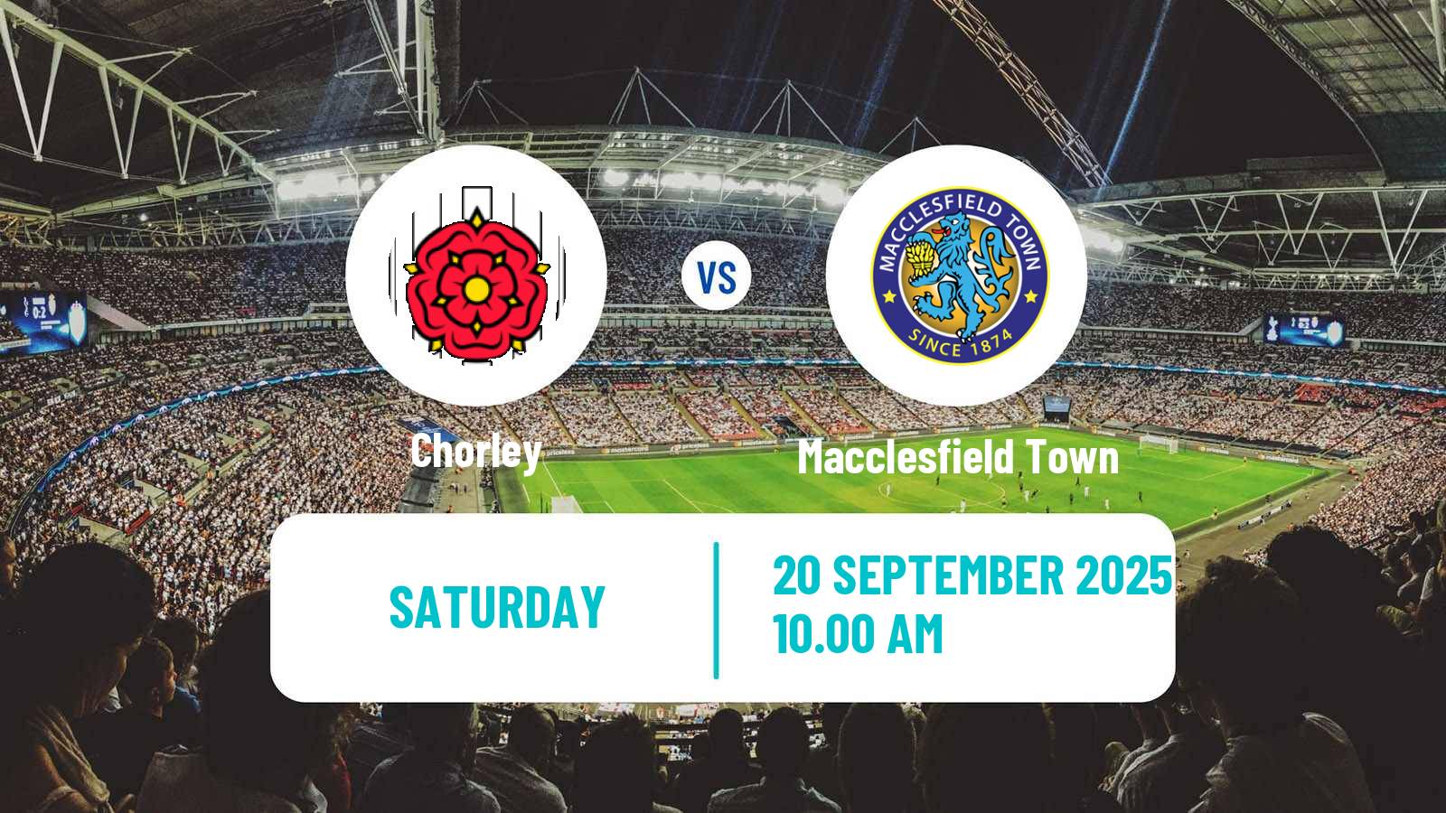 Soccer English National League North Chorley - Macclesfield Town