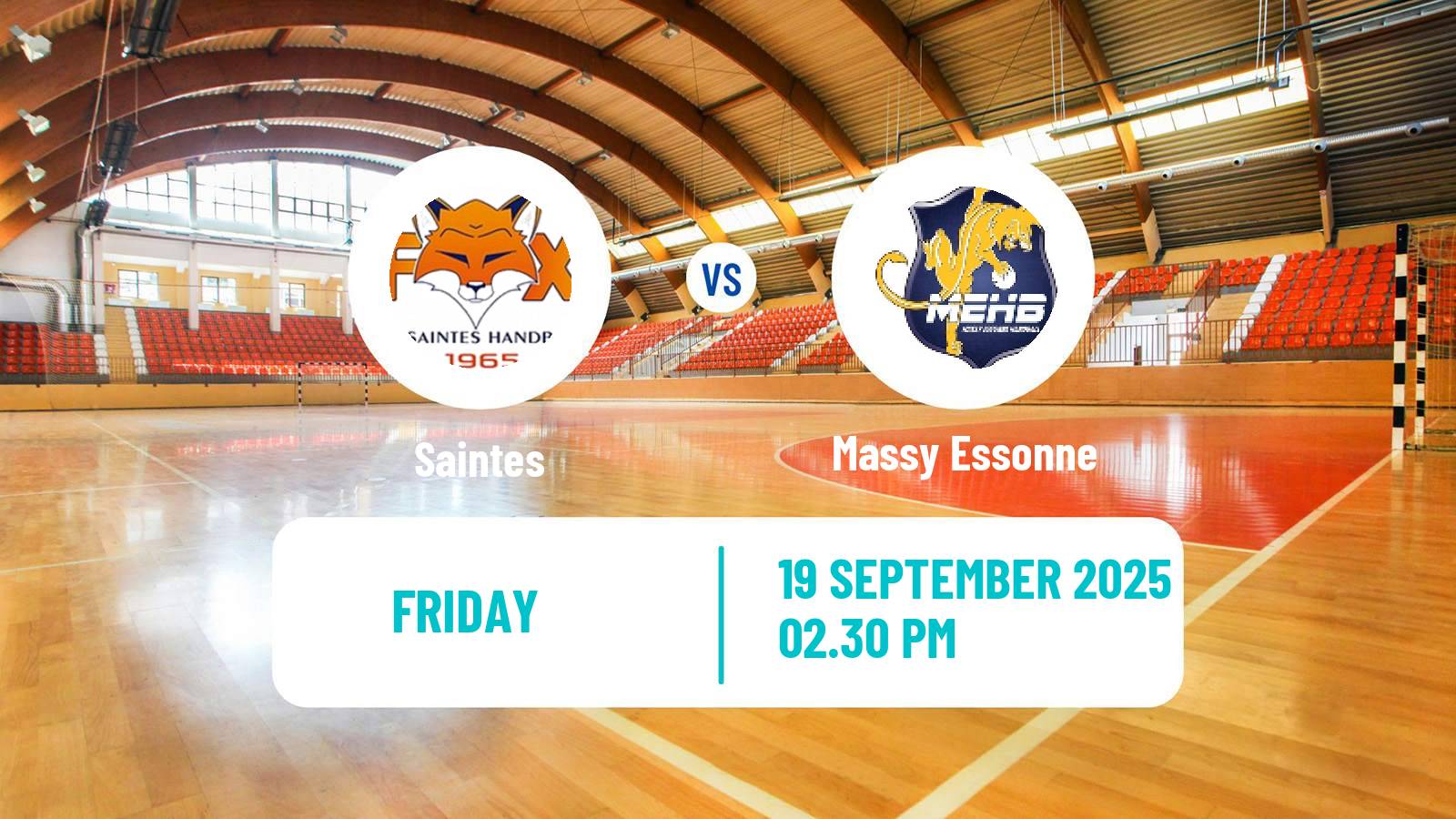 Handball French Proligue Handball Saintes - Massy Essonne