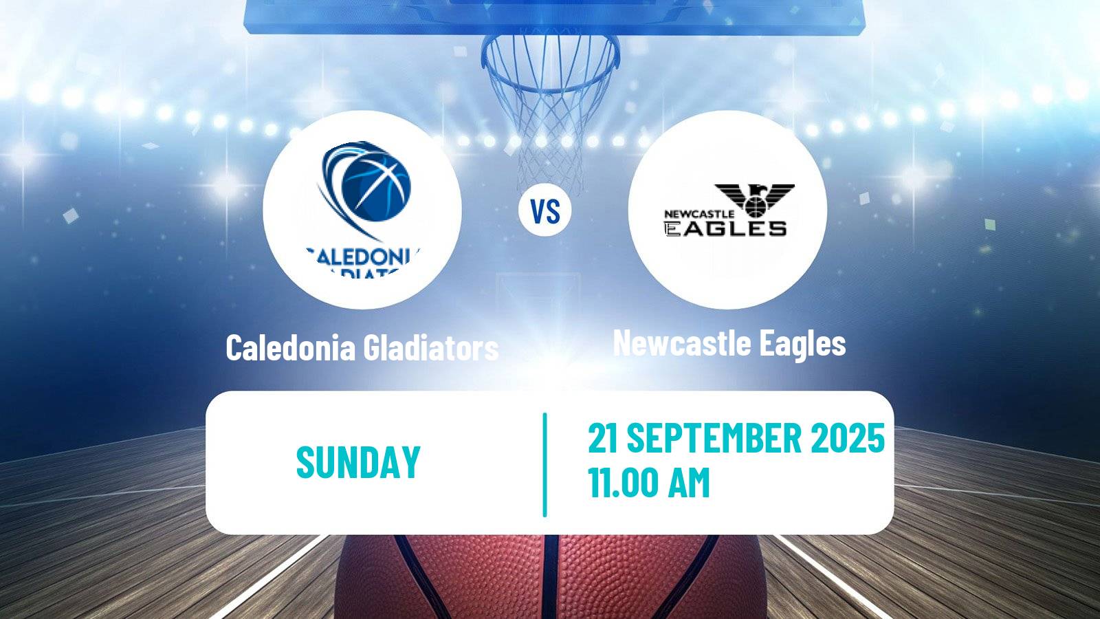 Basketball British Basketball League Caledonia Gladiators - Newcastle Eagles