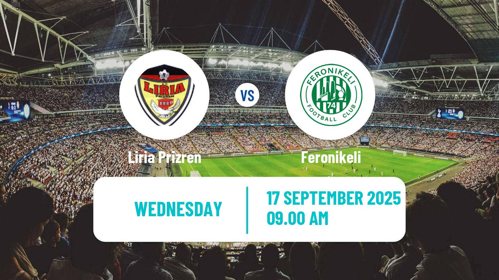 Soccer Kosovo Liga e Pare Liria Prizren - Feronikeli