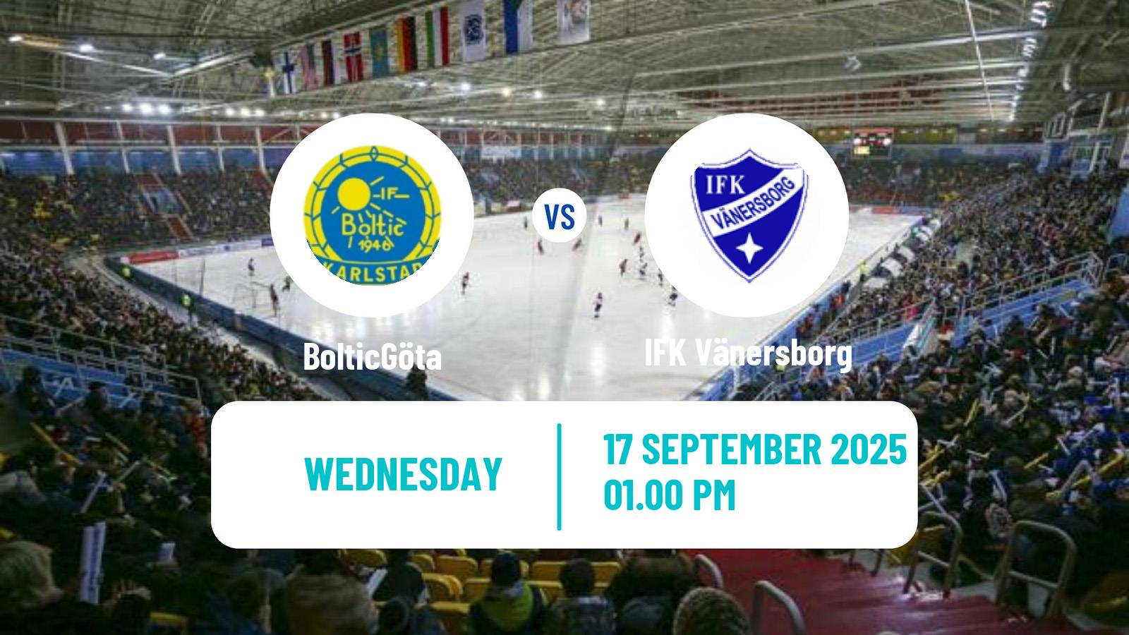Bandy Svenska Cupen Bandy BolticGöta - IFK Vänersborg