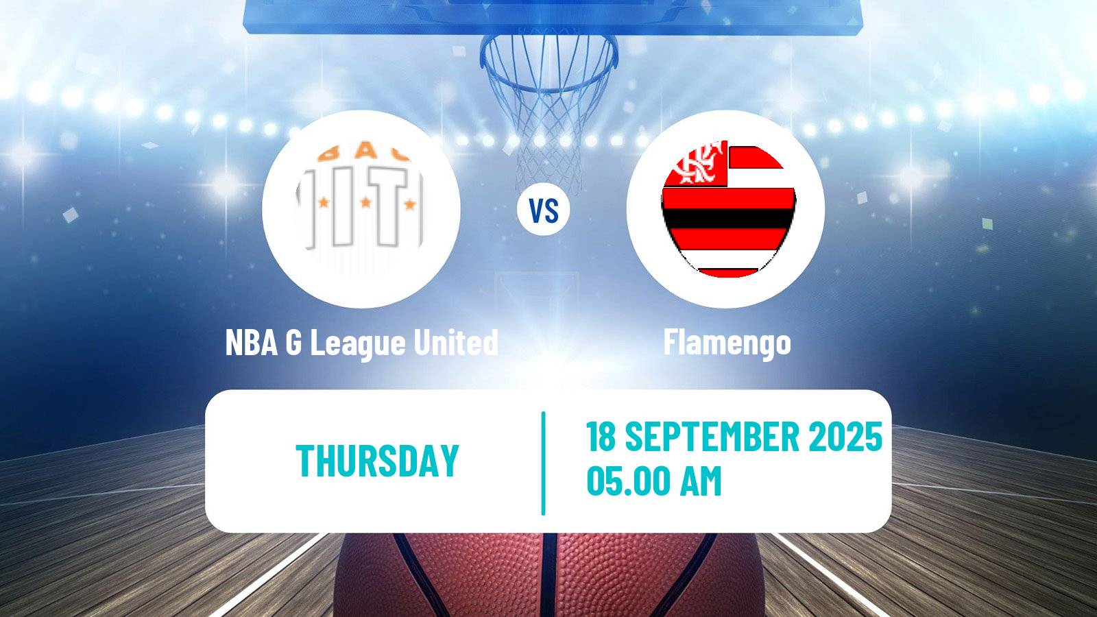 Basketball Basketball Intercontinental Cup NBA G League United - Flamengo