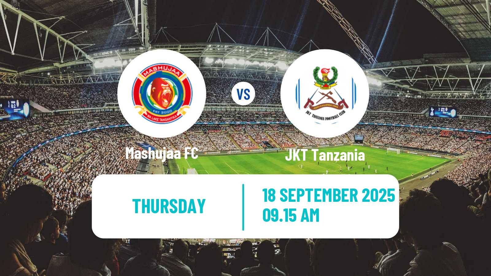 Soccer Tanzanian Premier League Mashujaa - JKT Tanzania