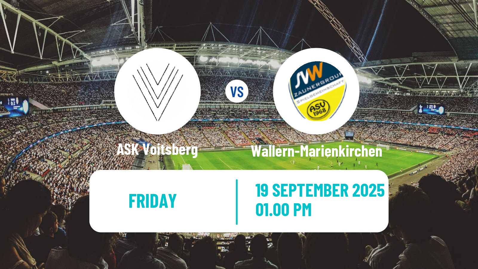 Soccer Austrian Regionalliga Central ASK Voitsberg - Wallern-Marienkirchen