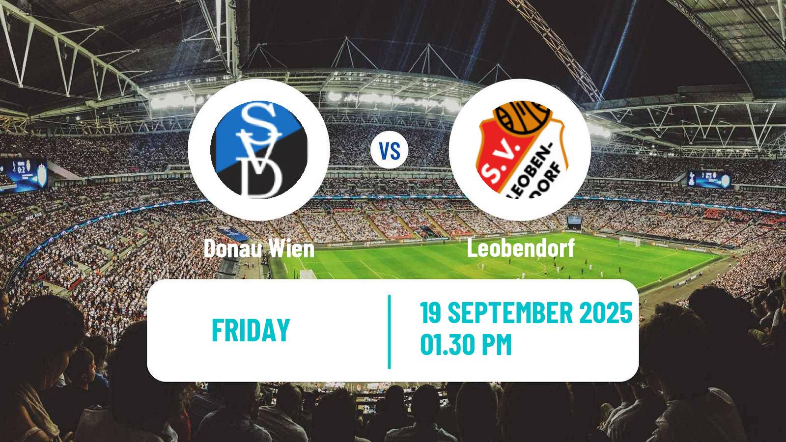 Soccer Austrian Regionalliga East Donau Wien - Leobendorf