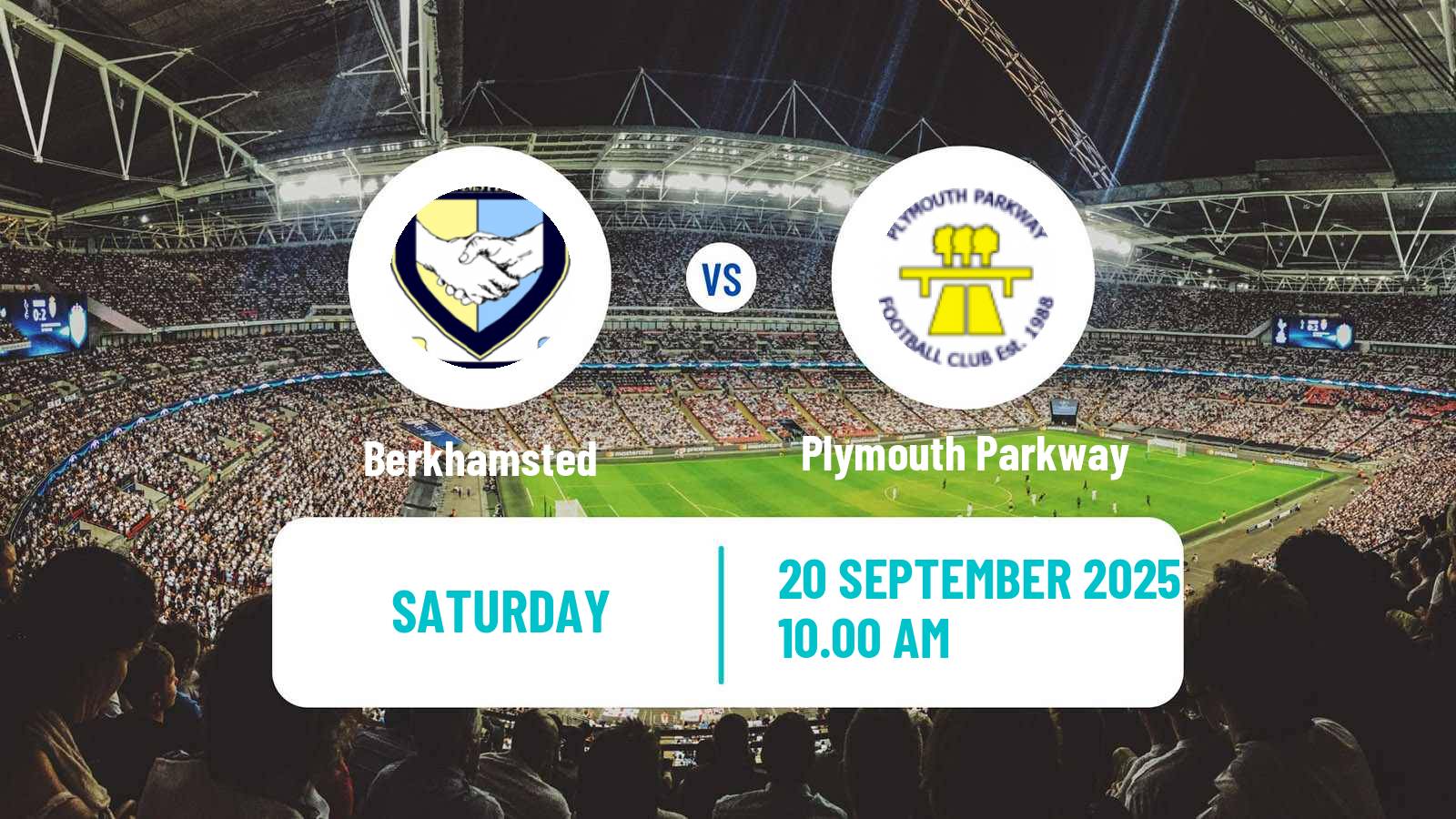 Soccer English Southern League South Division Berkhamsted - Plymouth Parkway