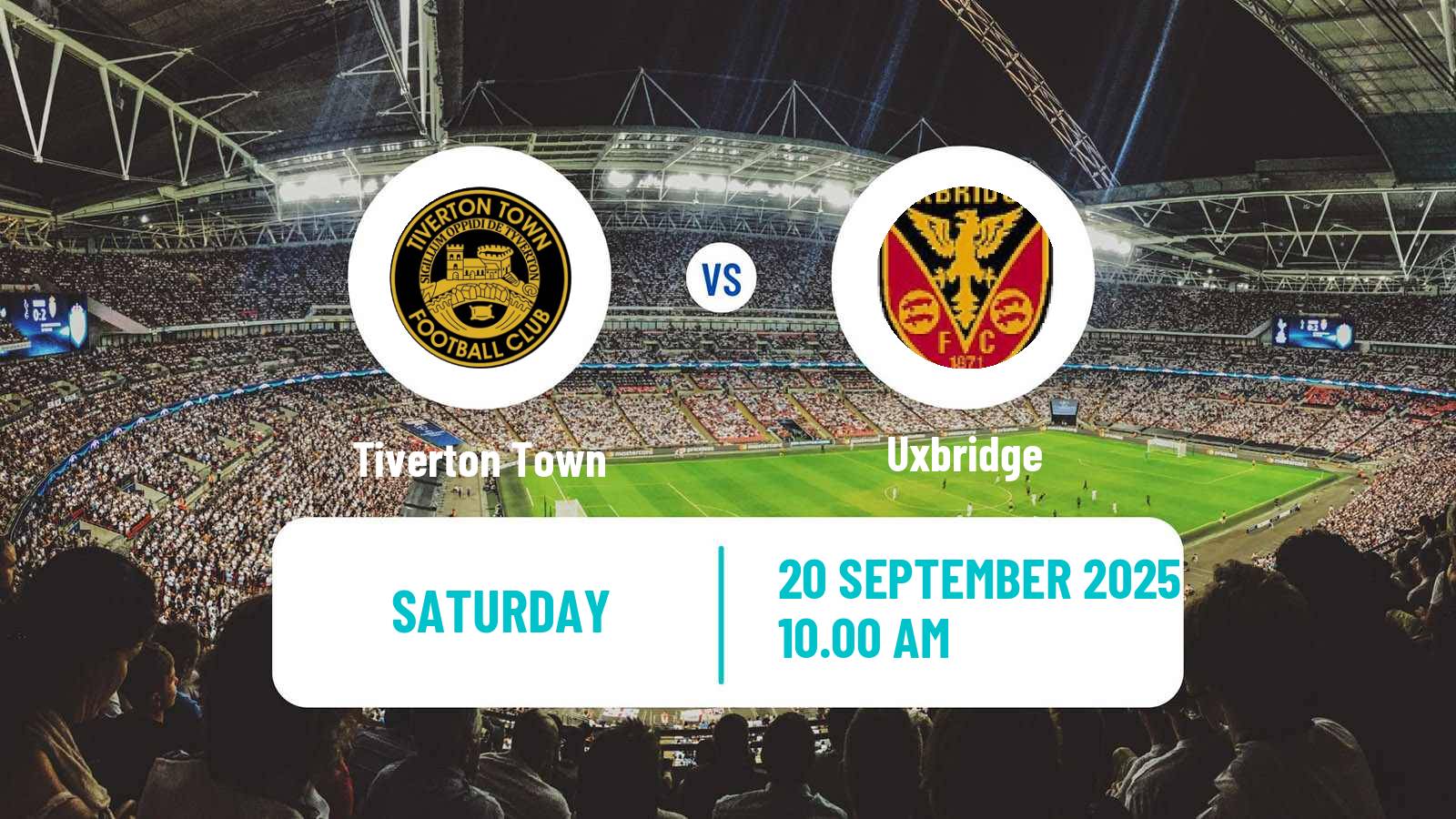 Soccer English Southern League South Division Tiverton Town - Uxbridge