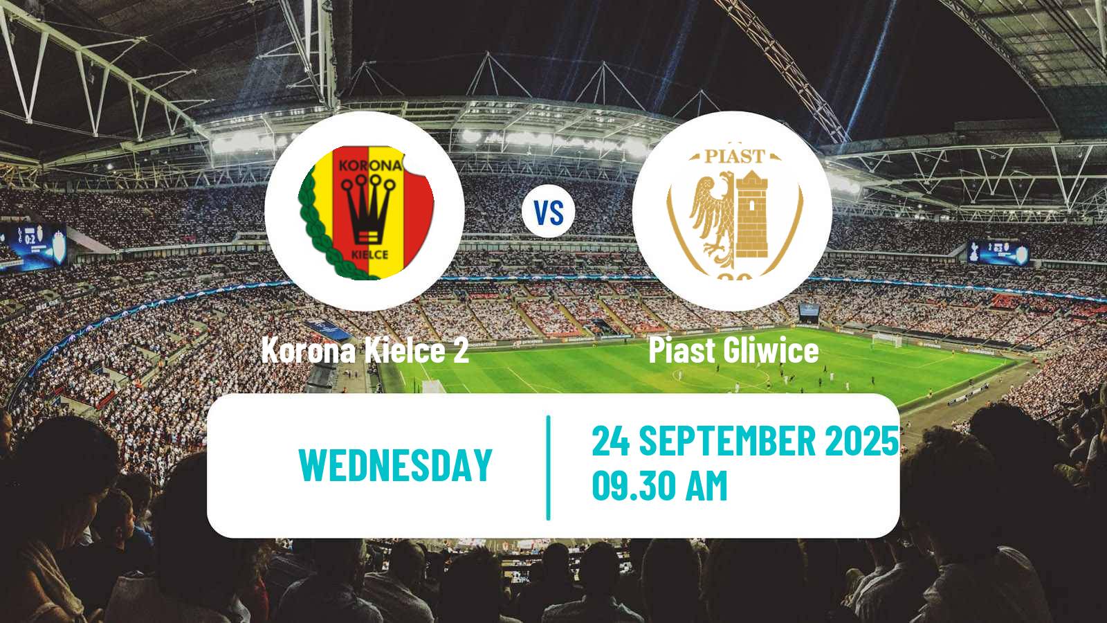 Soccer Polish Cup Korona Kielce 2 - Piast Gliwice