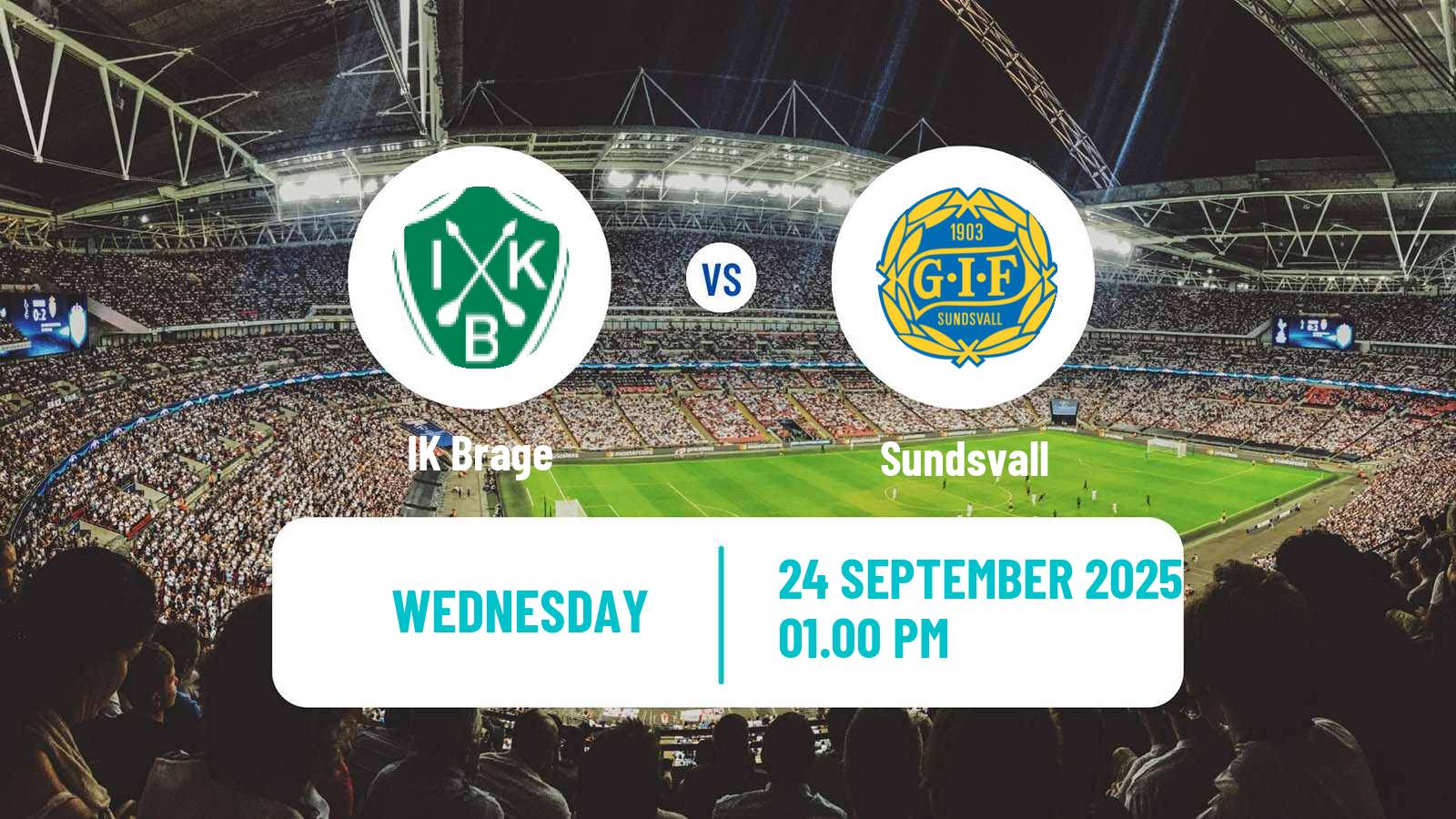 Soccer Swedish Superettan Brage - Sundsvall