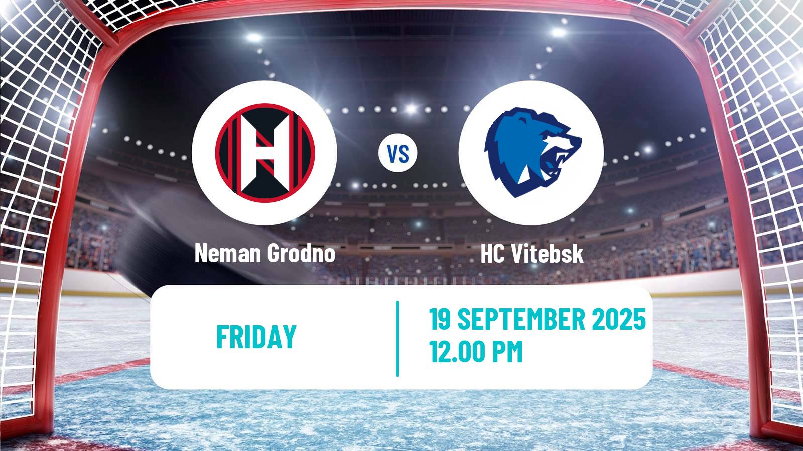 Hockey Belarusian Extraleague Neman Grodno - Vitebsk