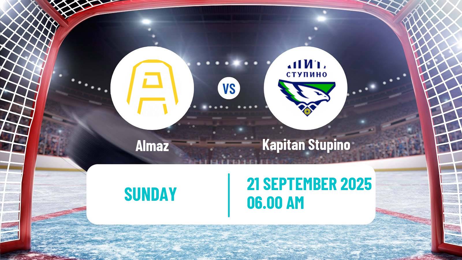 Hockey MHL Almaz - Kapitan Stupino