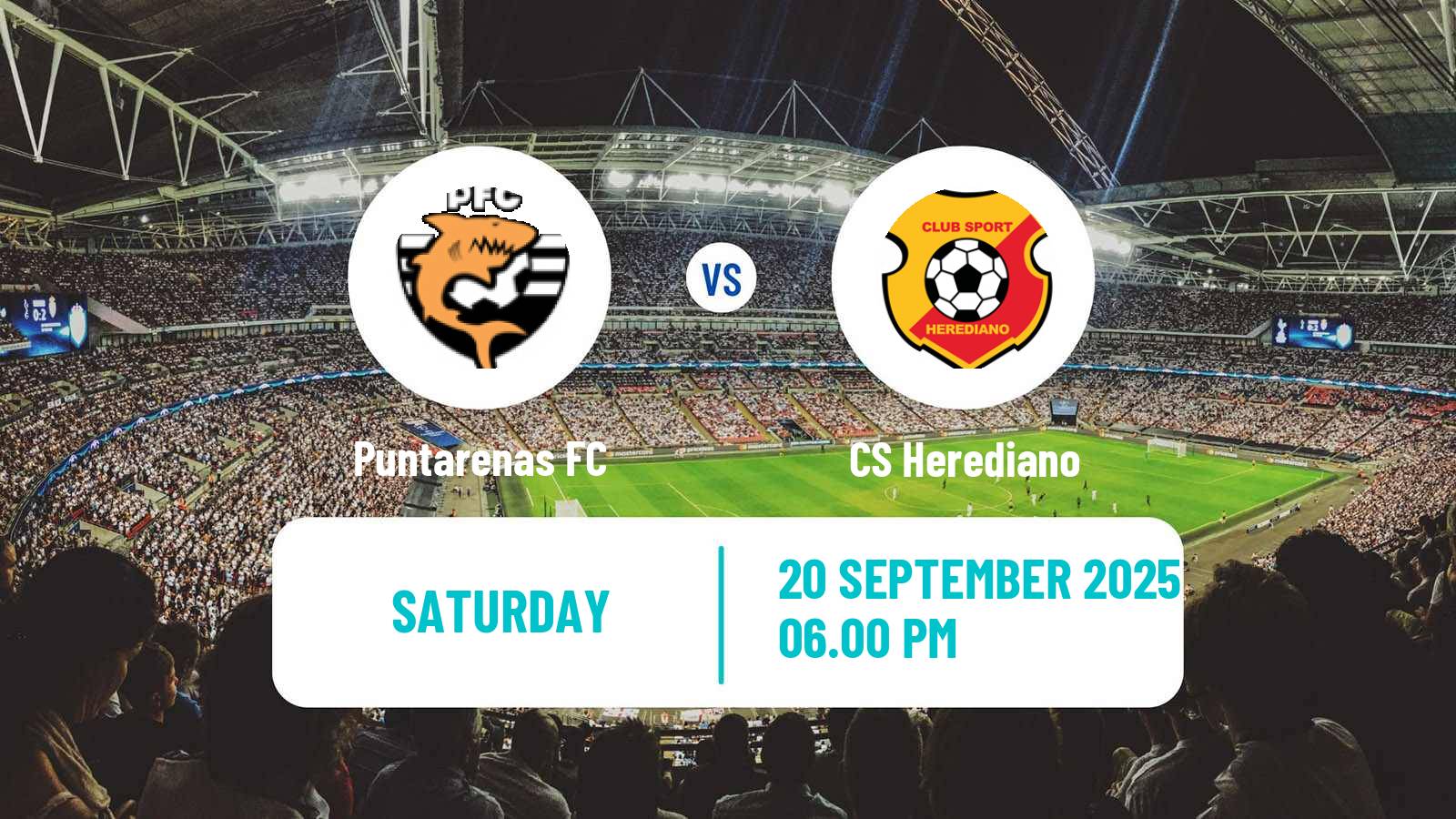 Soccer Costa Rican Primera Division Puntarenas FC - Herediano