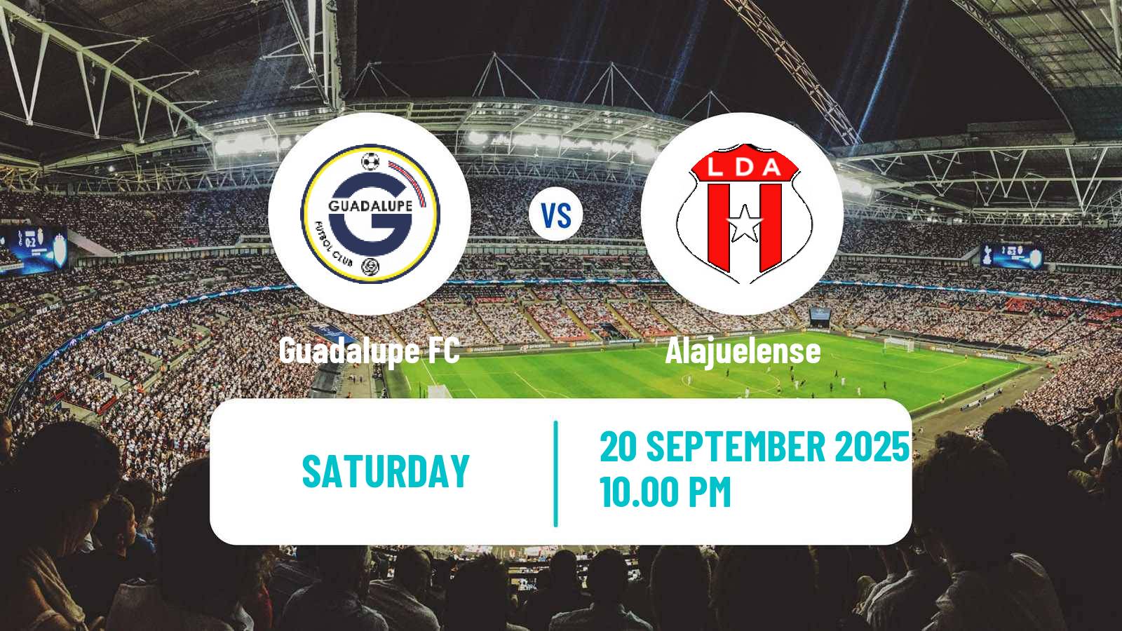 Soccer Costa Rican Primera Division Guadalupe - Alajuelense