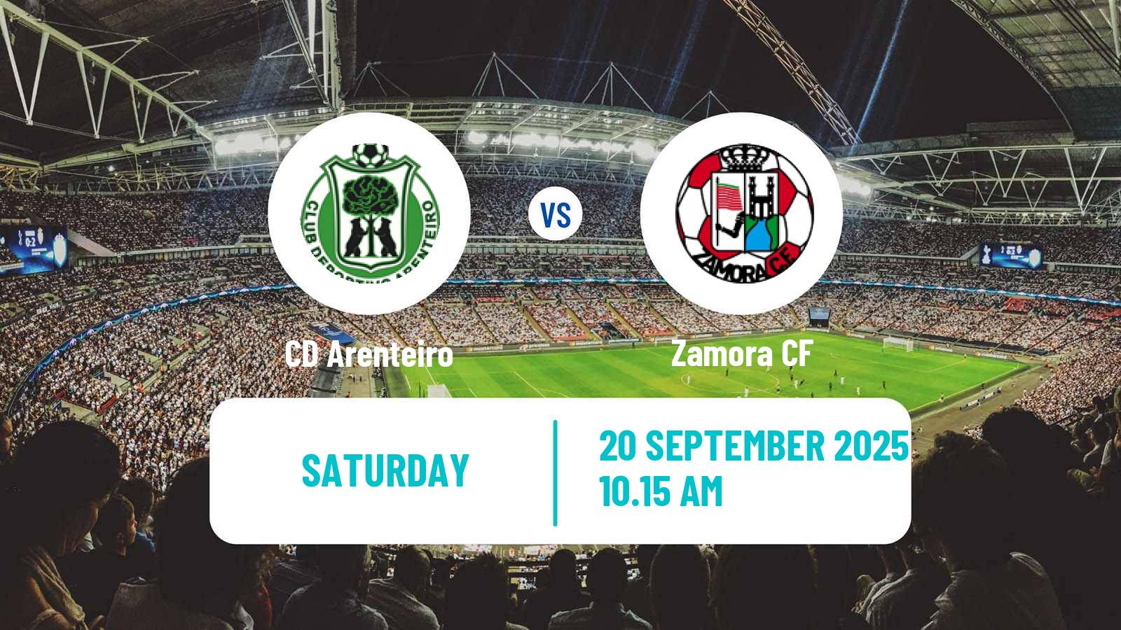 Soccer Spanish Primera RFEF Group 1 Arenteiro - Zamora