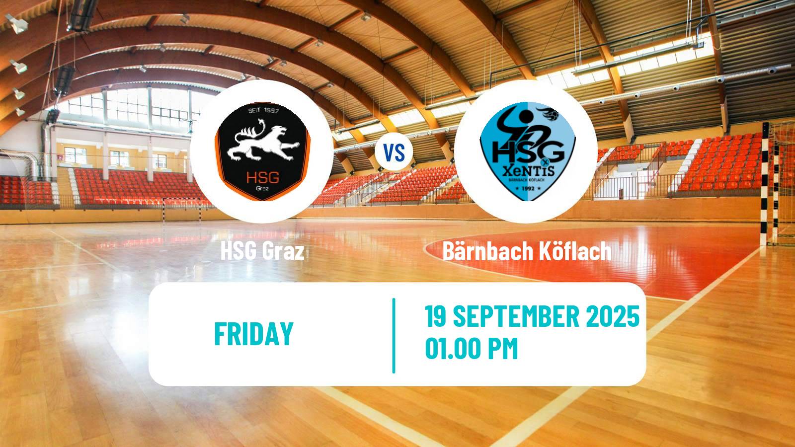 Handball Austrian NLA Handball HSG Graz - Bärnbach Köflach