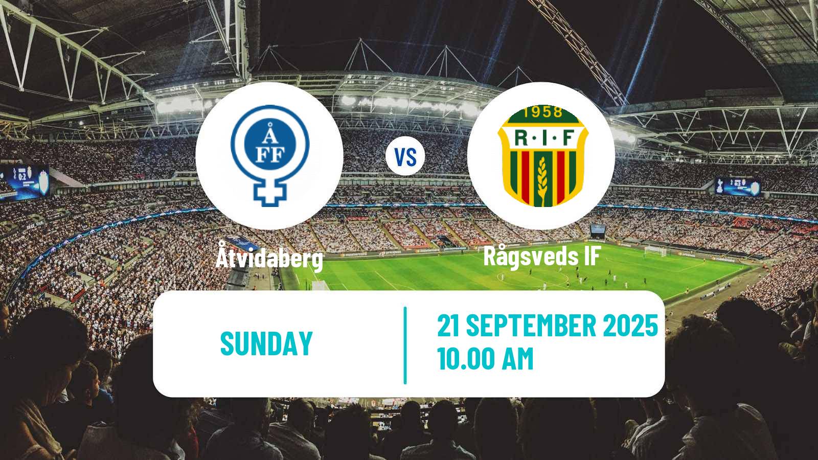 Soccer Swedish Division 2 - Södra Svealand Åtvidaberg - Rågsved