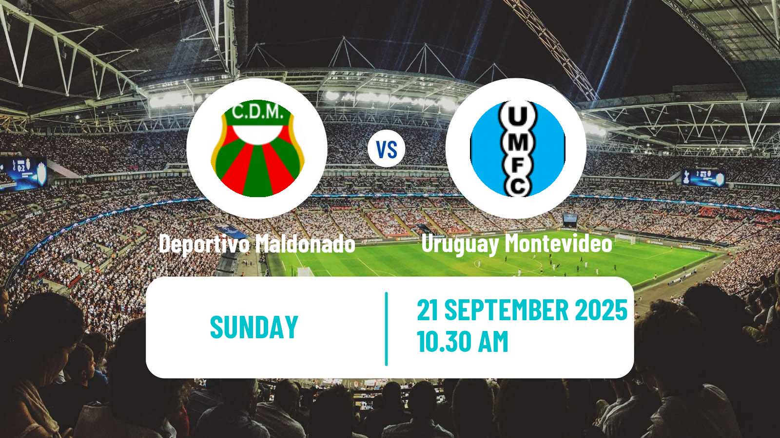 Soccer Uruguayan Segunda Division Deportivo Maldonado - Uruguay Montevideo