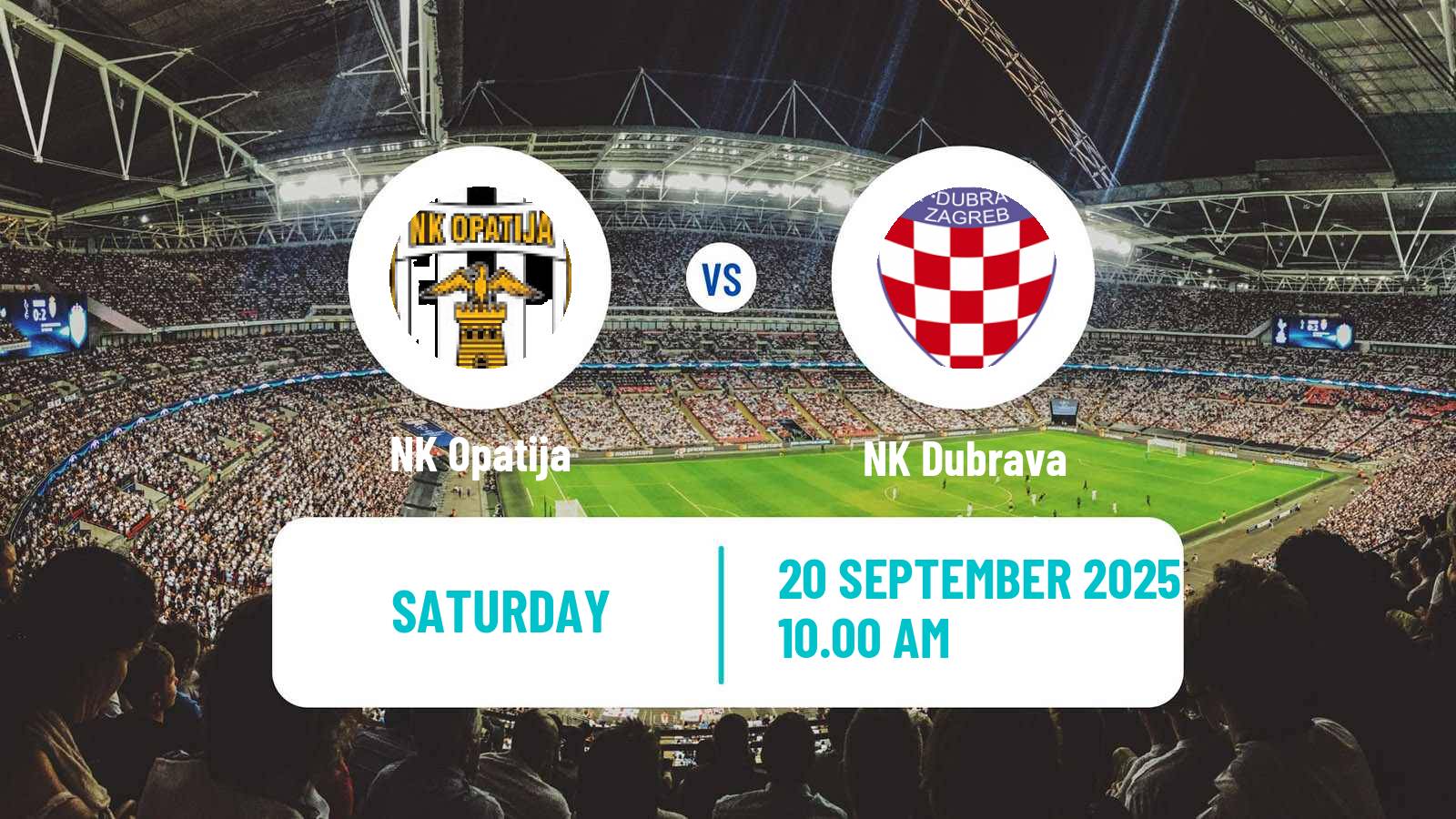 Soccer Croatian Prva NL Opatija - Dubrava